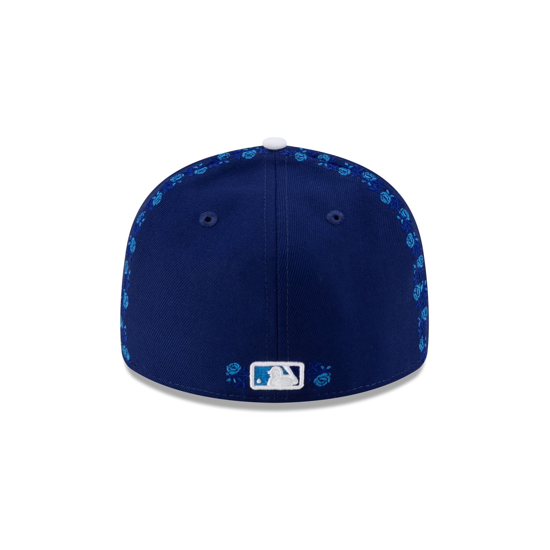 Los Angeles Dodgers Rose Emblem Low Profile 59FIFTY Fitted Hat