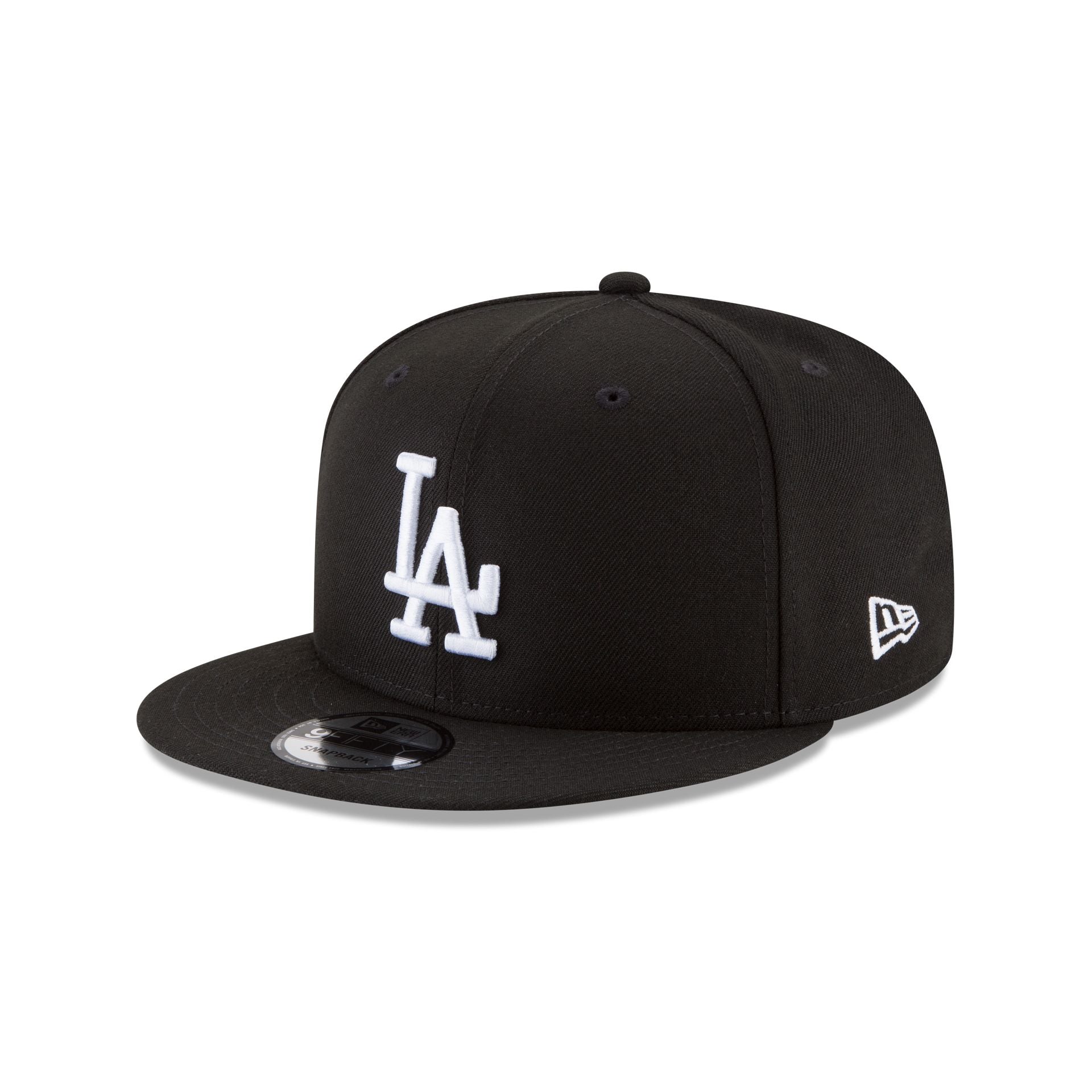 Los Angeles Dodgers 2025 World Series Champions Black & White 9FIFTY Snapback Hat
