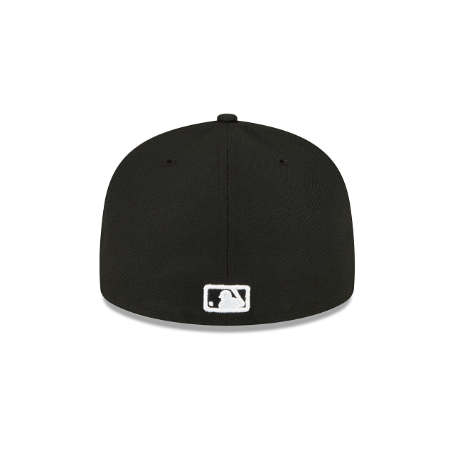 Los Angeles Dodgers Sidepatch Black 59FIFTY Fitted Hat