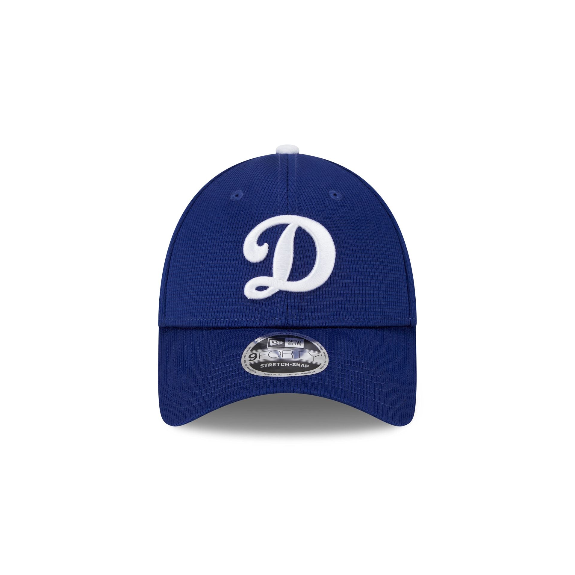 Los Angeles Dodgers 2025 Batting Practice Blue 9FORTY Stretch-Snap Hat