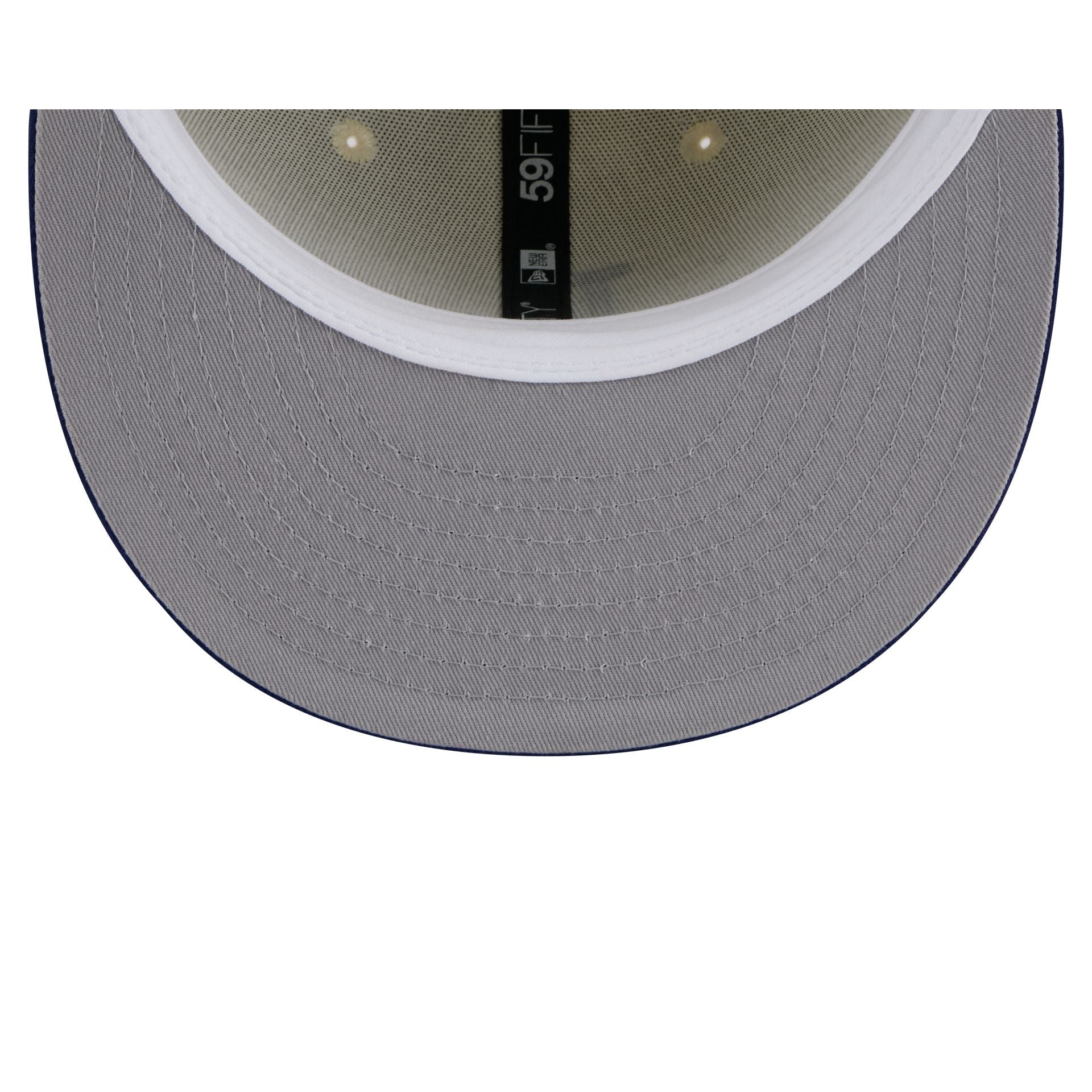 Los Angeles Dodgers Chrome 59FIFTY Fitted Hat