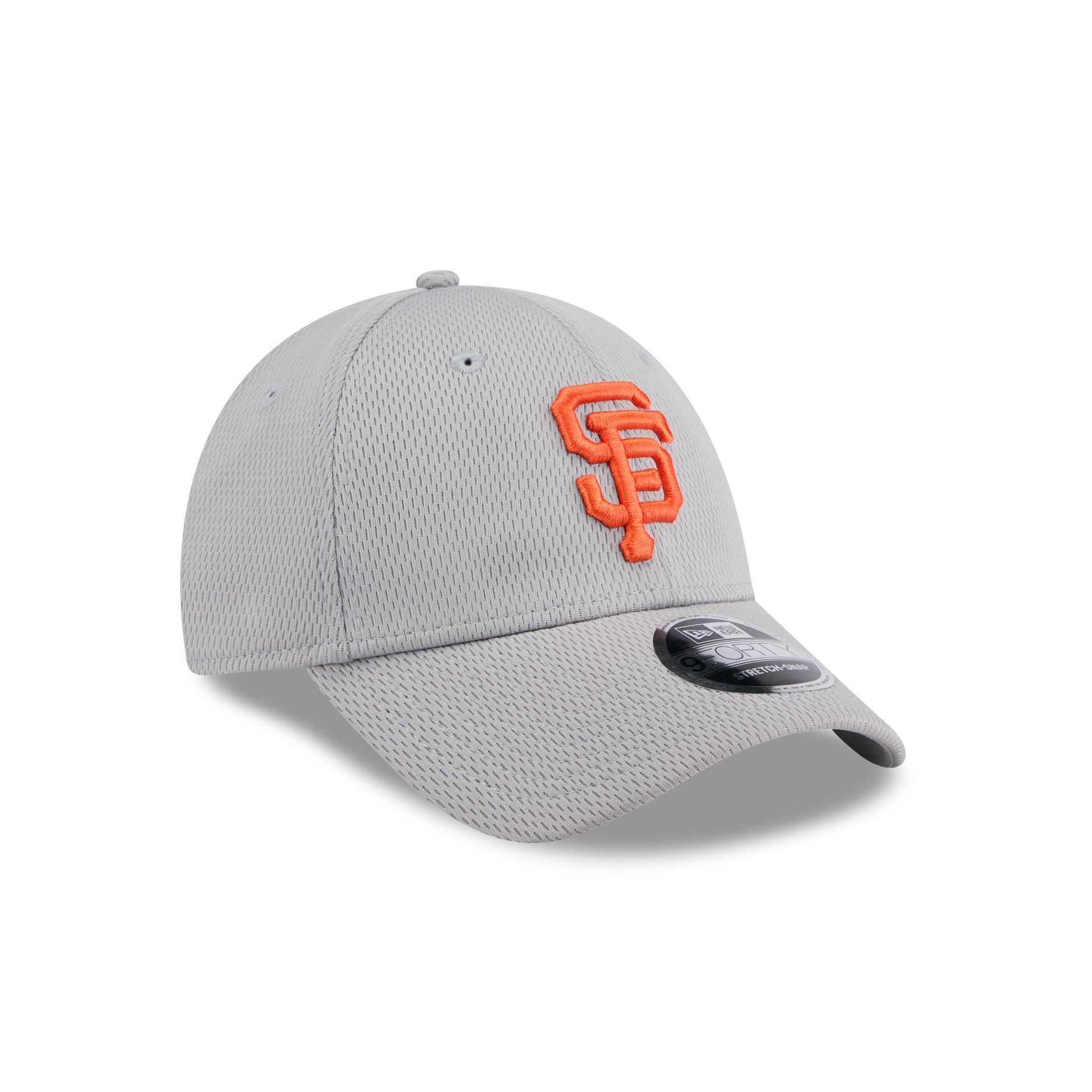San Francisco Giants Gray 9FORTY Stretch-Snap Hat