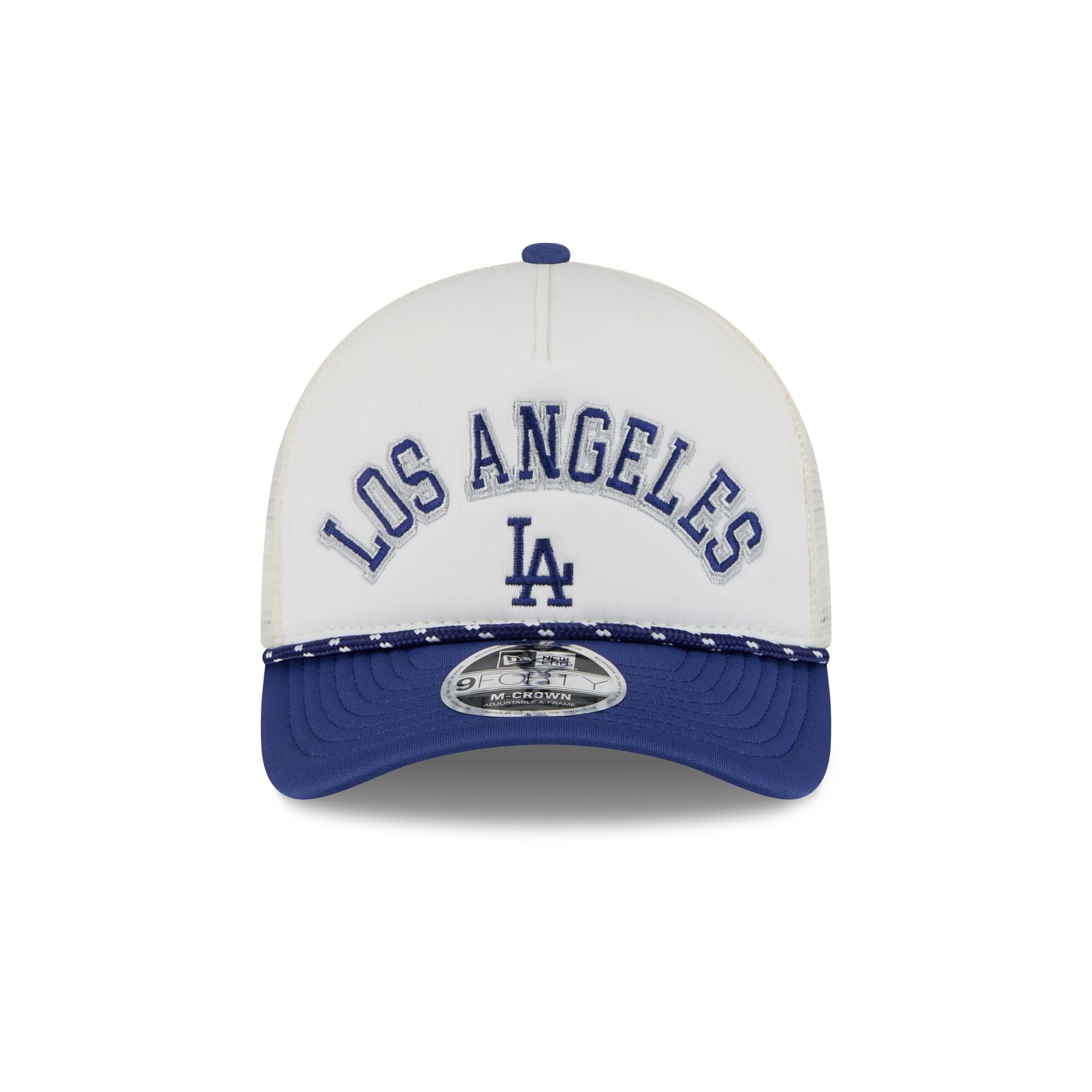 Los Angeles Dodgers Chrome Arch 9FORTY M-Crown A-Frame Trucker Hat