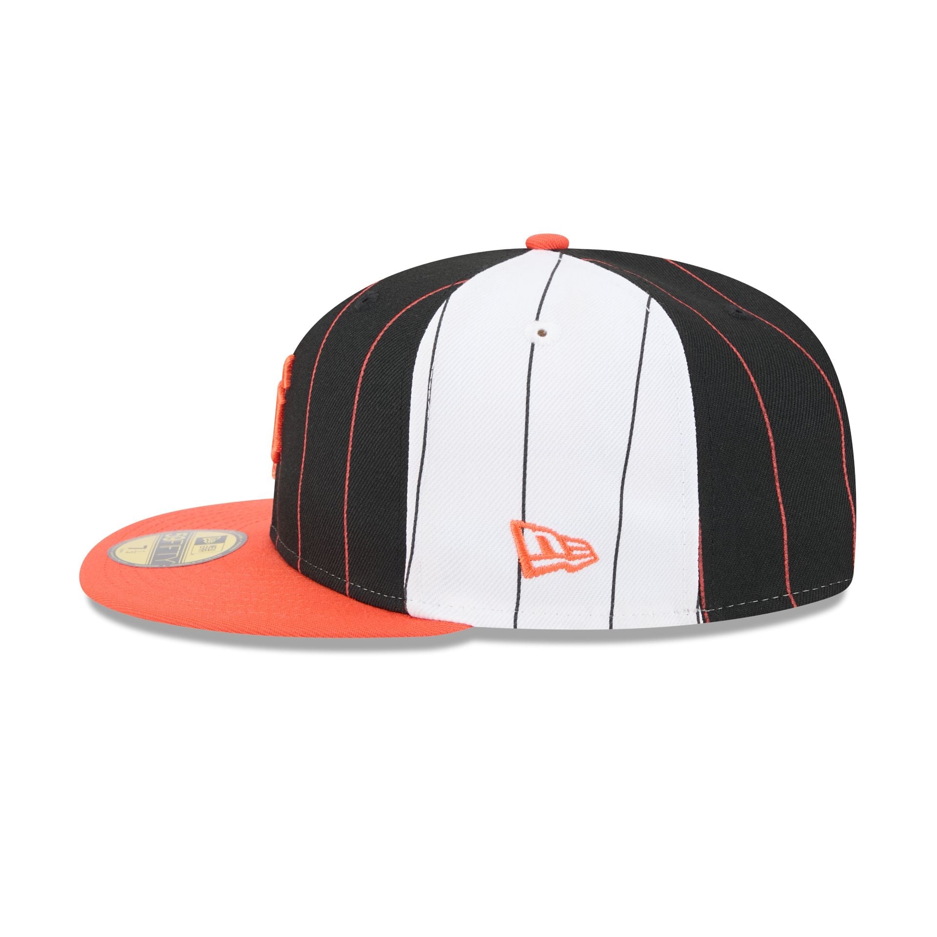 San Francisco Giants Pinstripe League Pin 59FIFTY Fitted Hat