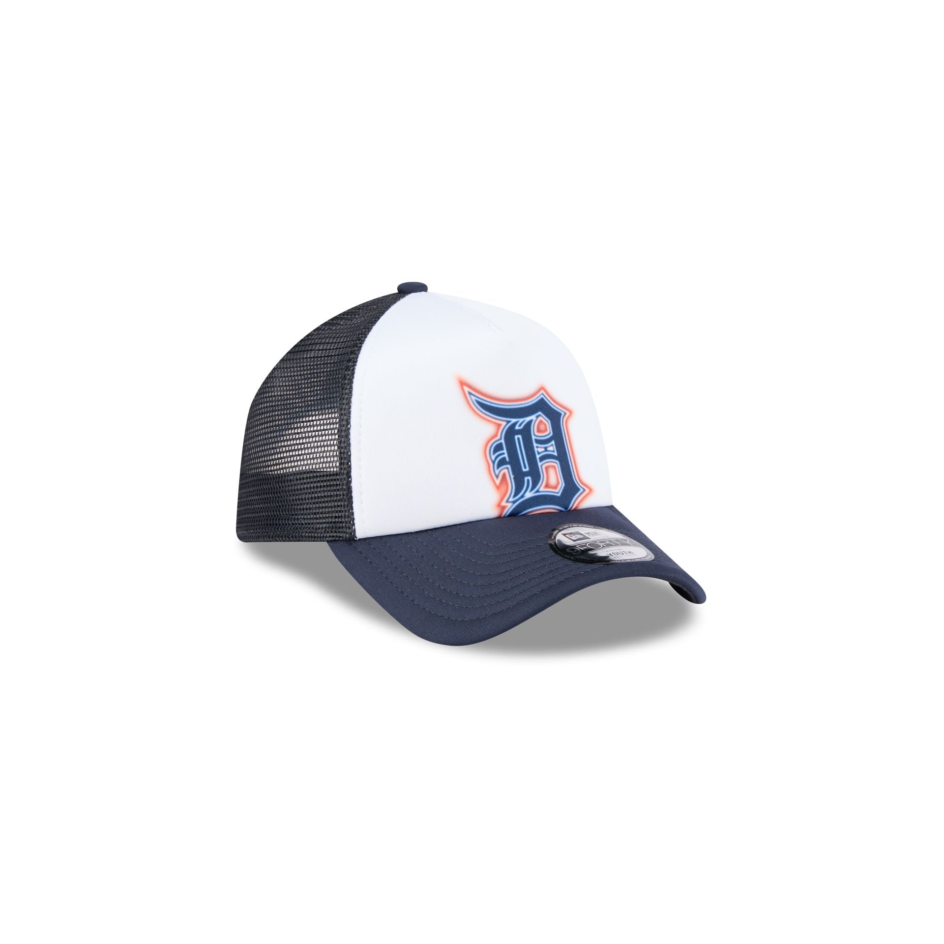 Detroit Tigers Kids Painted 9FORTY A-Frame Trucker Hat