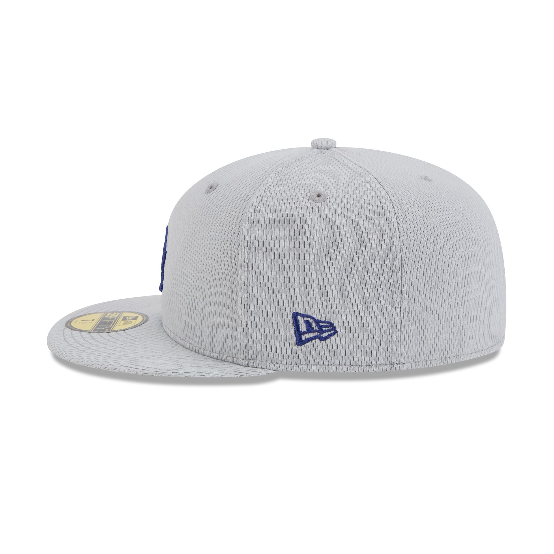 Los Angeles Dodgers 2025 Clubhouse Gray 59FIFTY Fitted Hat
