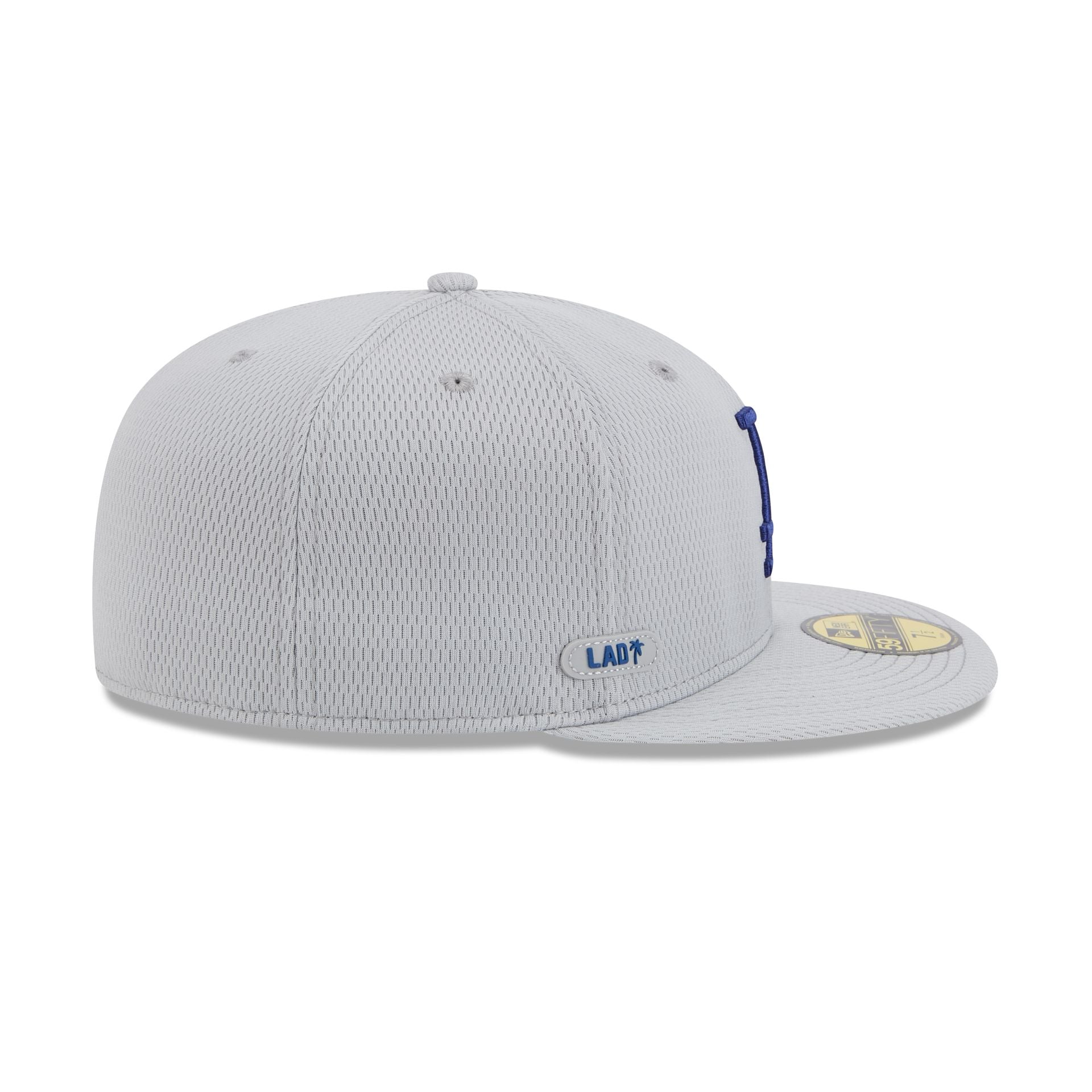 Los Angeles Dodgers 2025 Clubhouse Gray 59FIFTY Fitted Hat