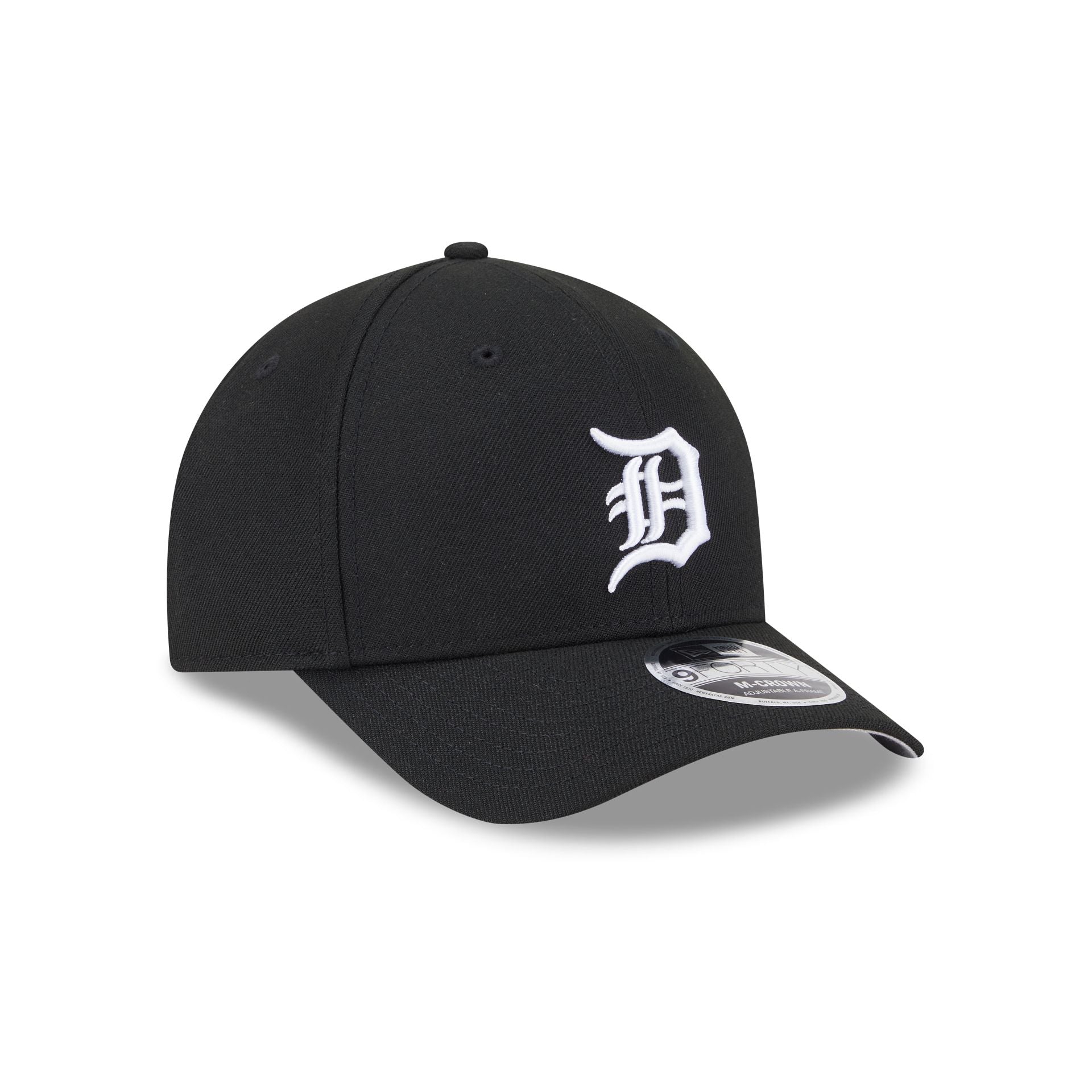 Detroit Tigers Black Authentic Collection 9FORTY M-Crown Snapback Hat
