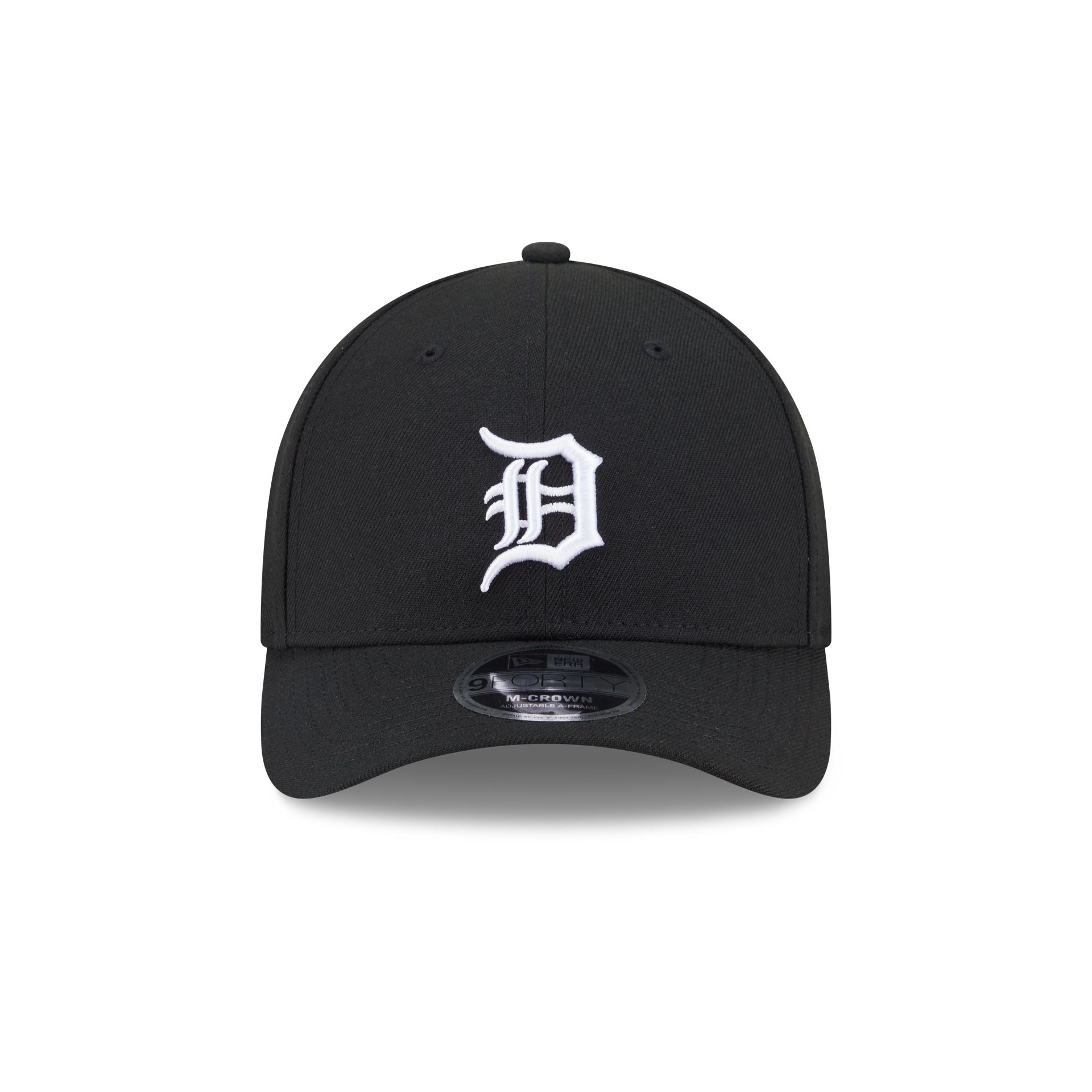 Detroit Tigers Black Authentic Collection 9FORTY M-Crown Snapback Hat