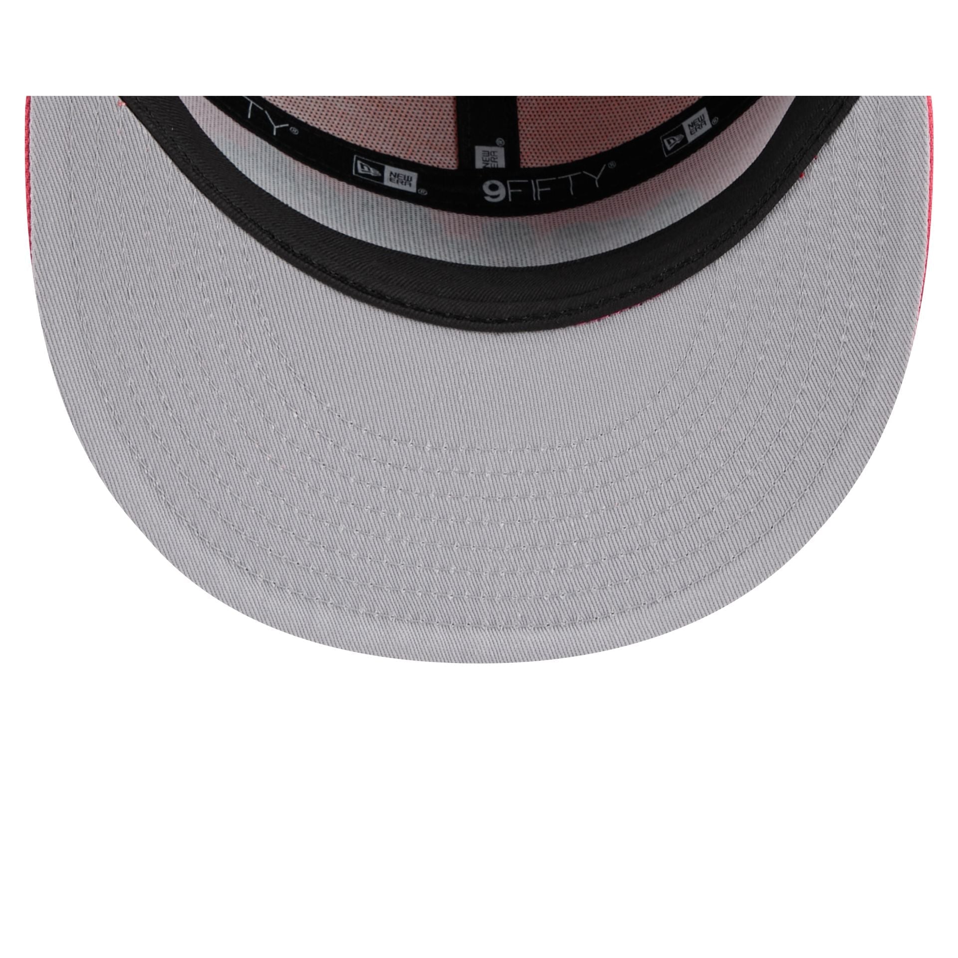 Athletics Coral Split Panel 9FIFTY Snapback Hat