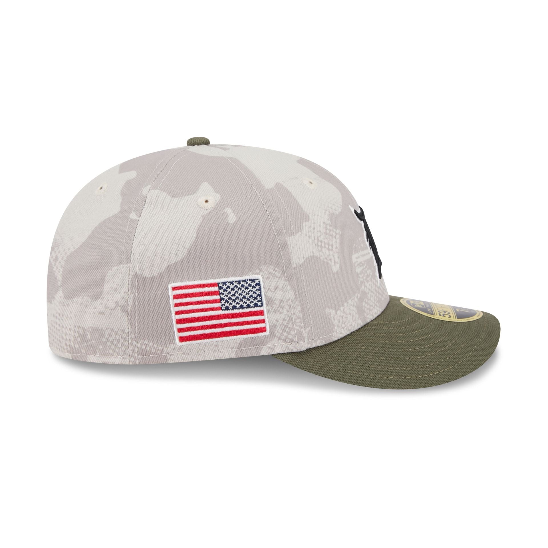 Detroit Tigers Armed Forces Day 2025 Low Profile 59FIFTY Fitted Hat