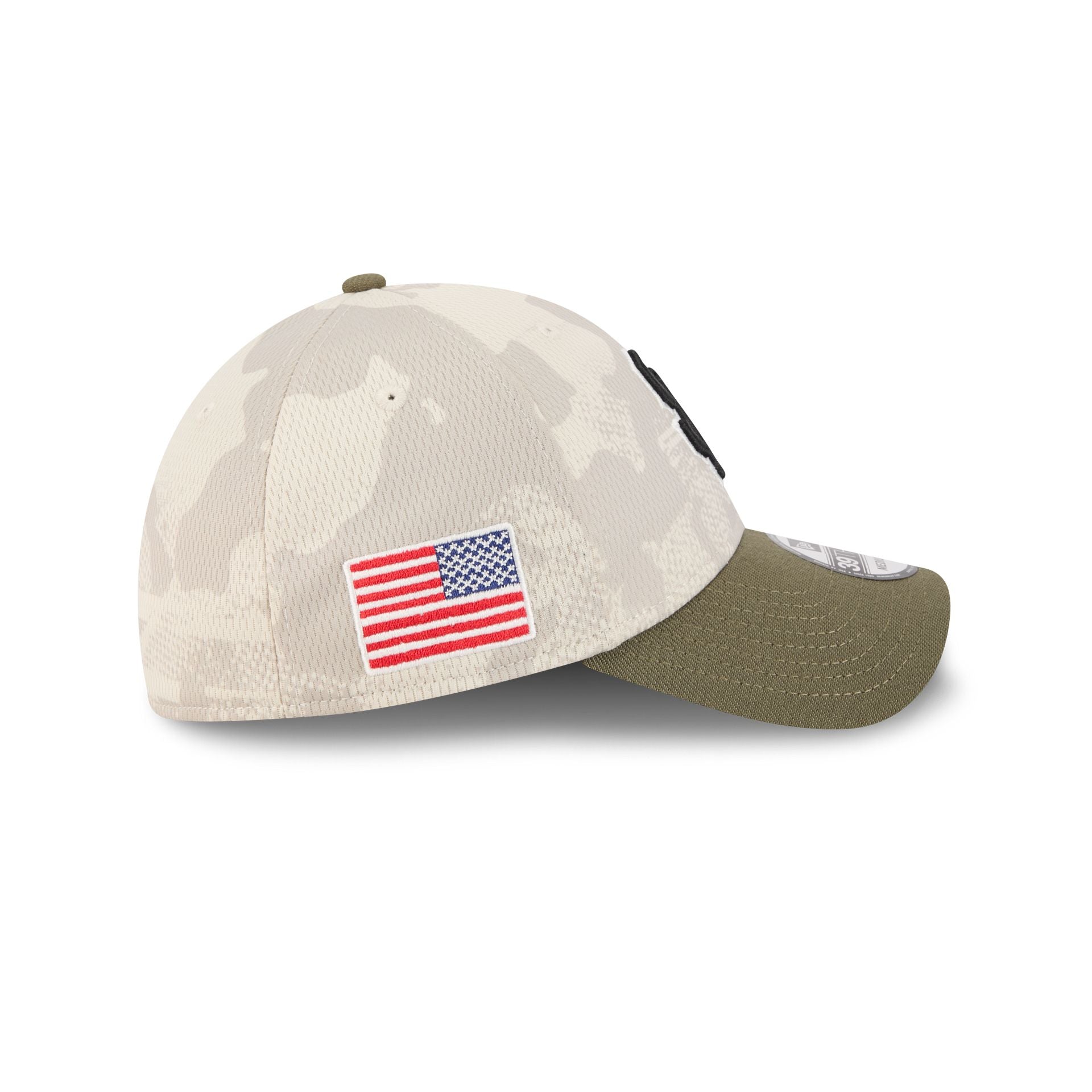 San Francisco Giants Armed Forces Day 2025 39THIRTY Stretch Fit Hat
