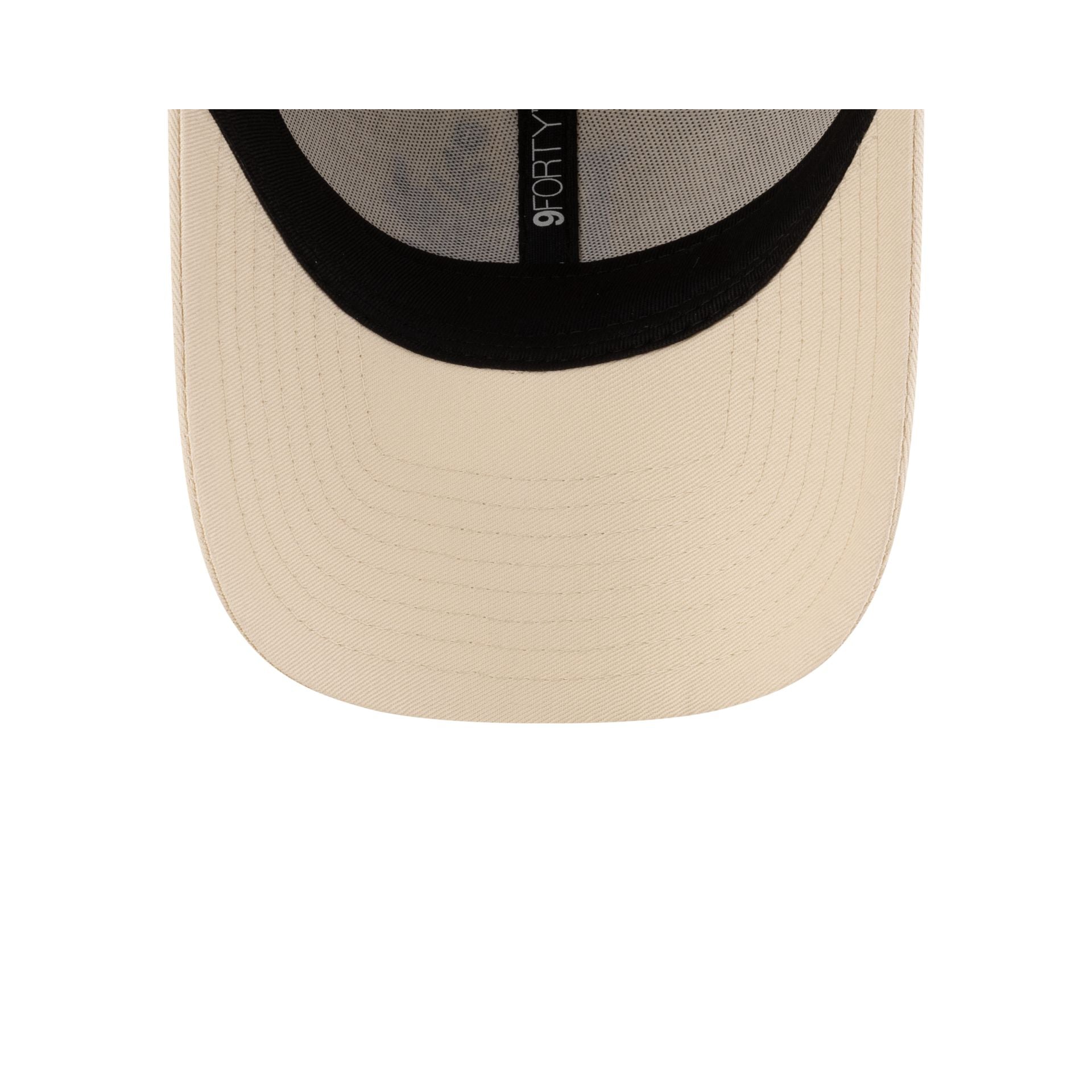 Los Angeles Dodgers Floral Icon Cream Women's 9FORTY Adjustable Hat