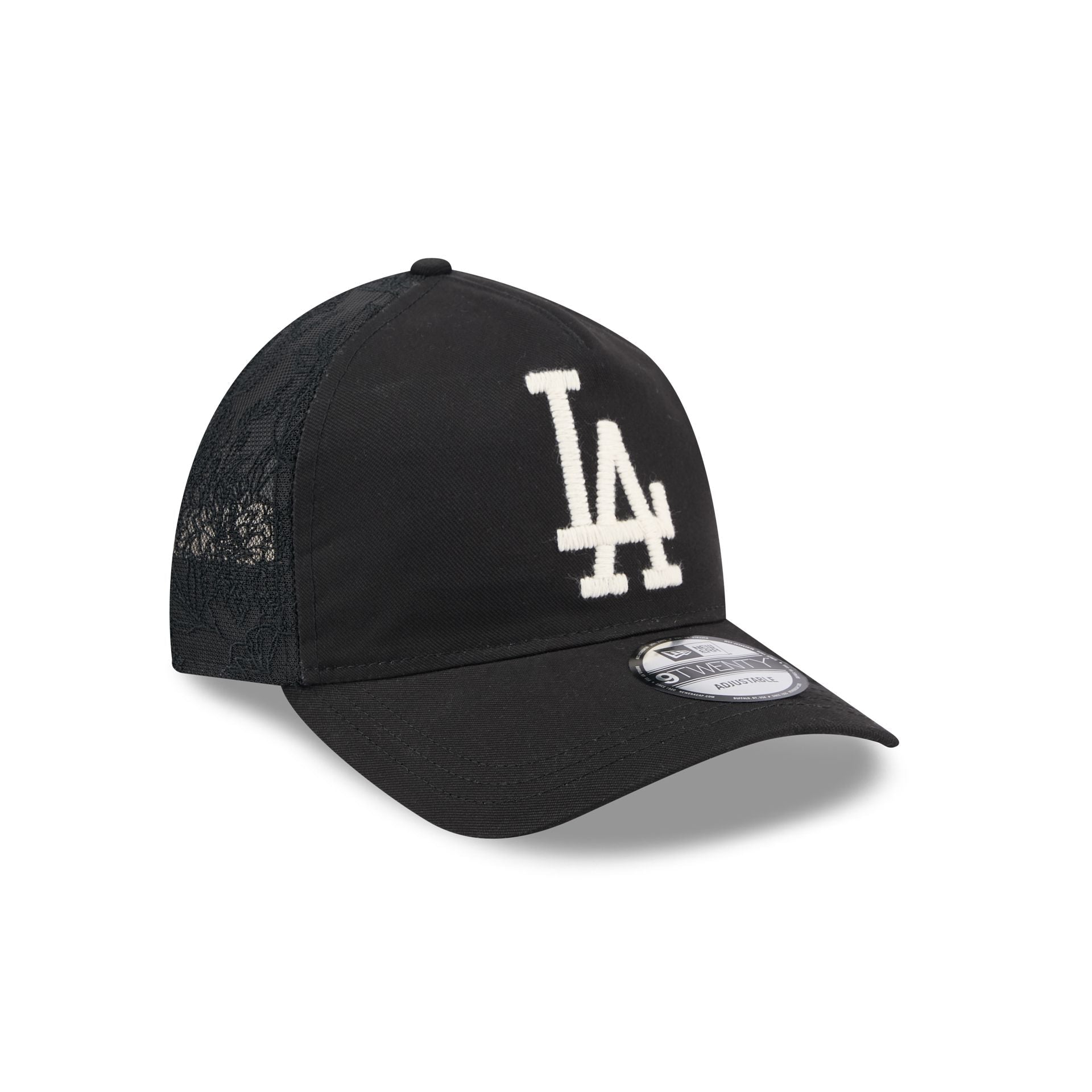 Los Angeles Dodgers Embroidered Mesh 9TWENTY A-Frame Adjustable Hat