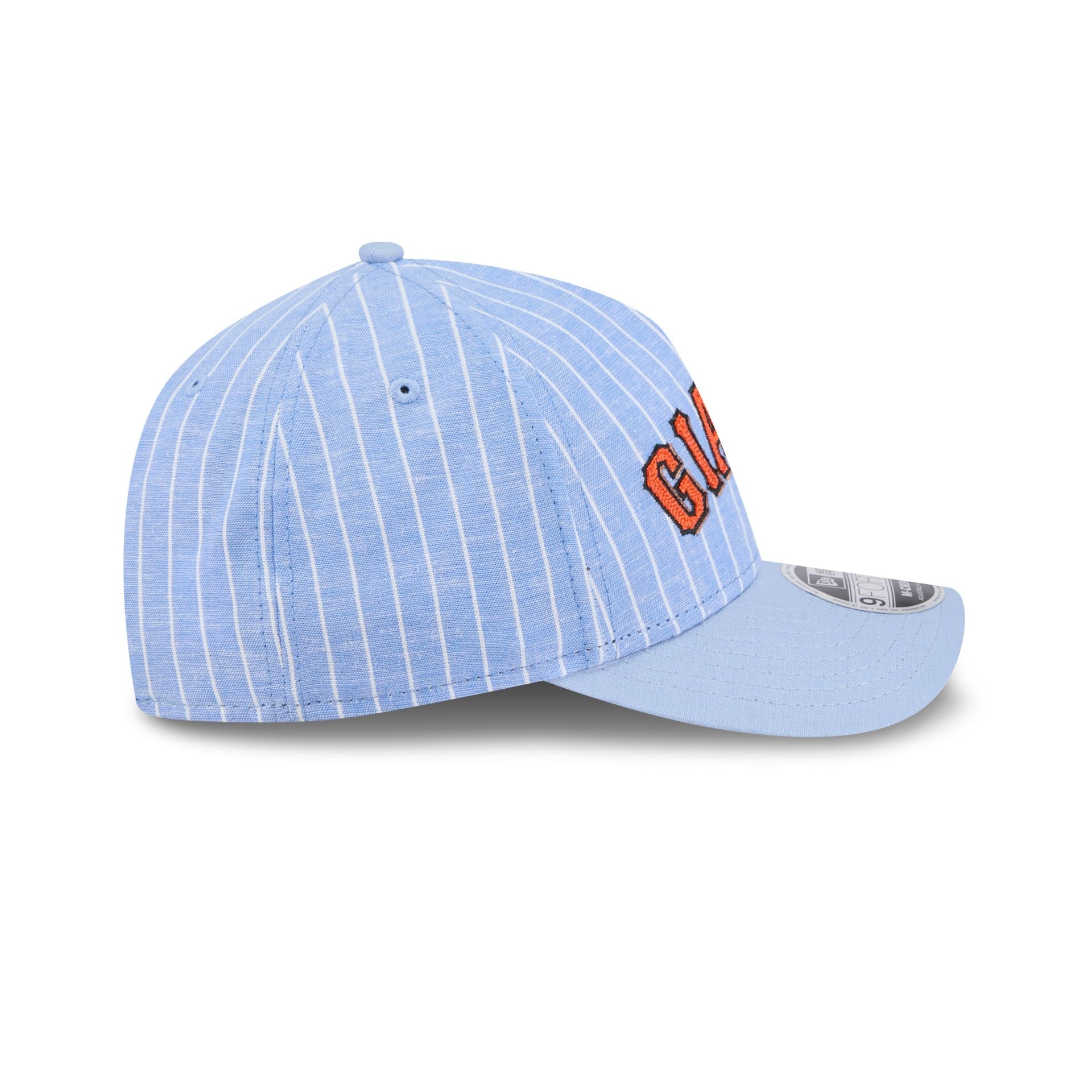 San Francisco Giants Pinstripe Linen 9FORTY M-Crown A-Frame Snapback Hat