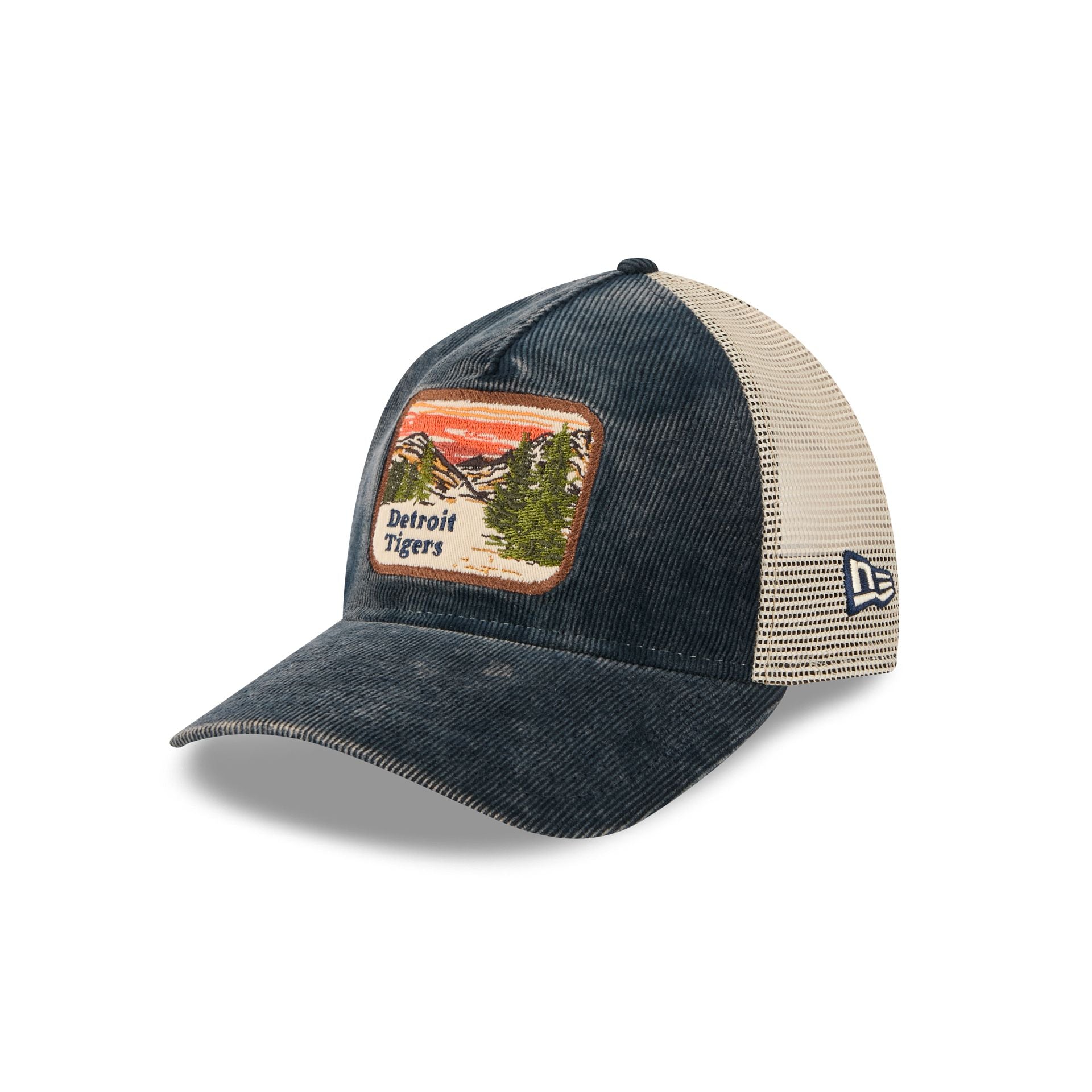 Detroit Tigers Vintage Landscape 9TWENTY A-Frame Trucker Hat