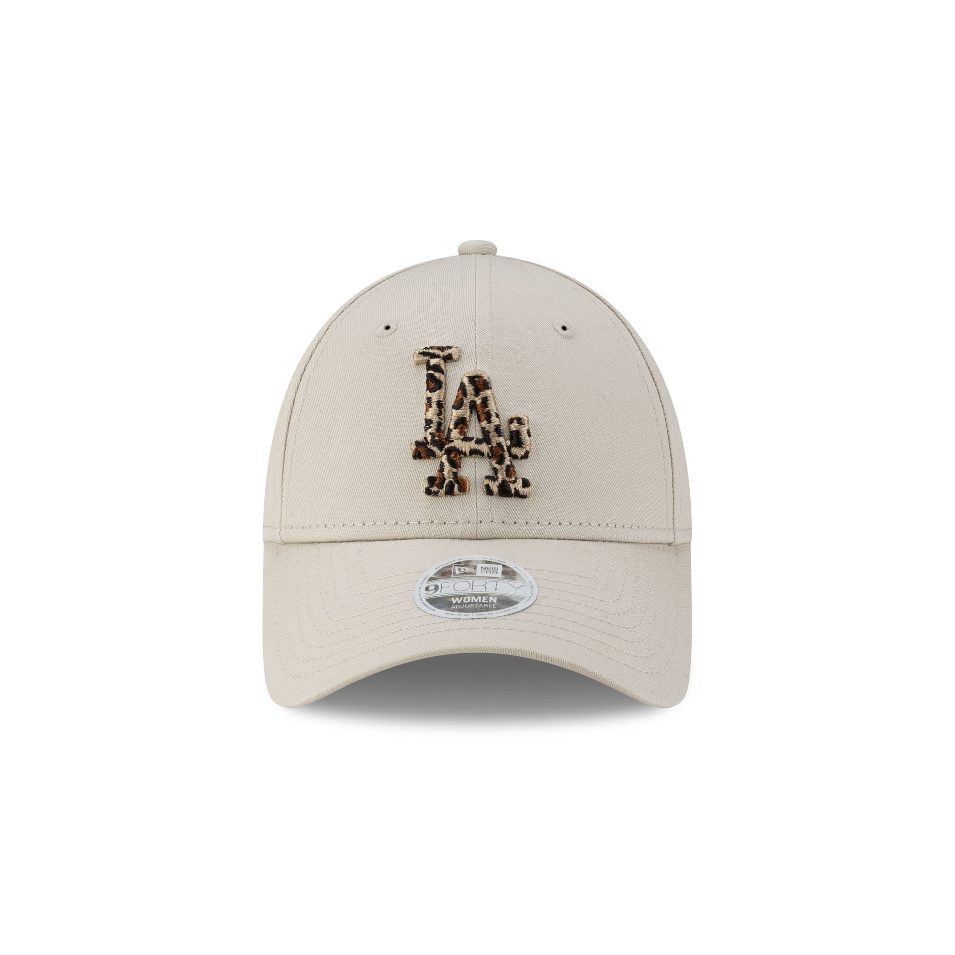 Los Angeles Dodgers Leopard Print Logo Women's 9FORTY Adjustable Hat