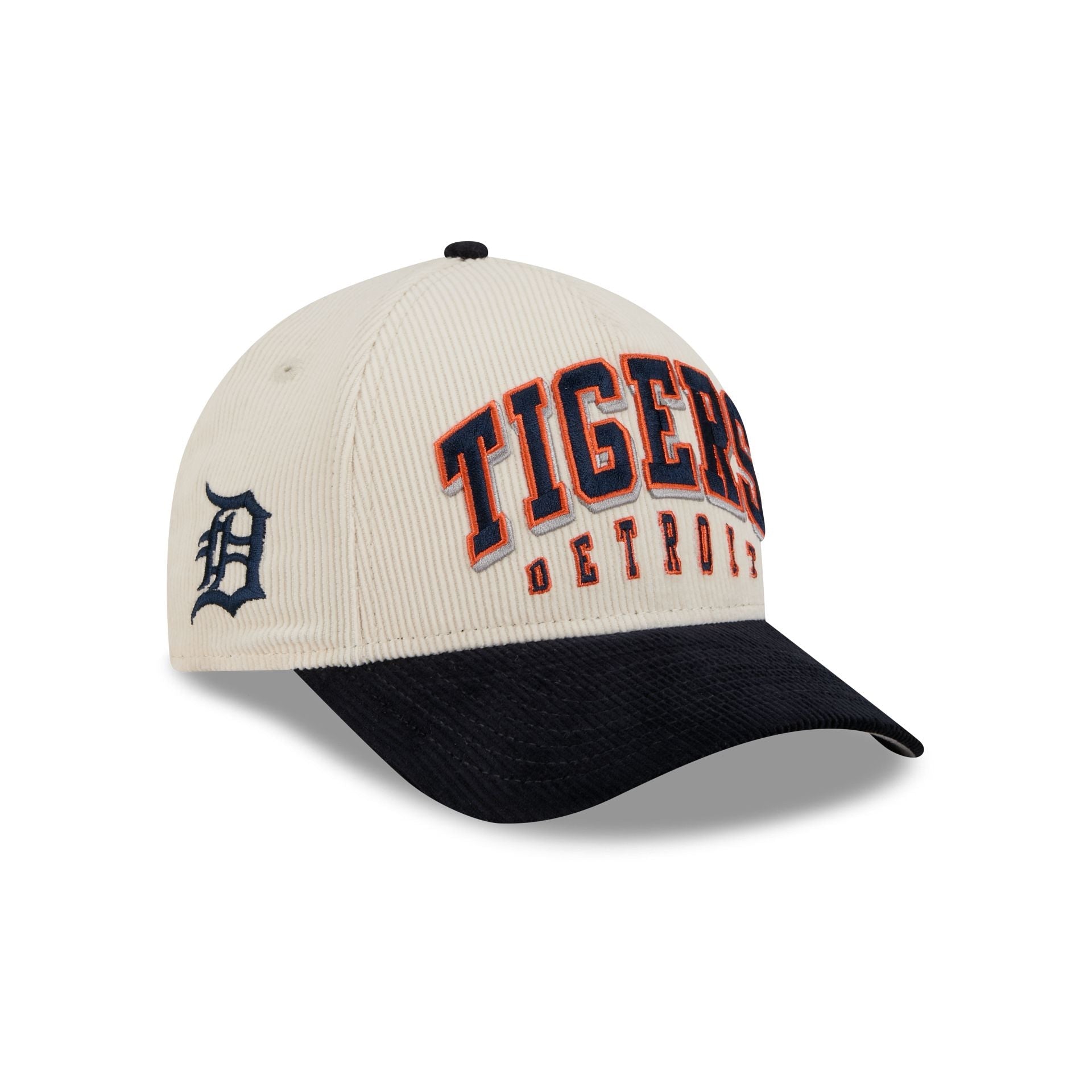 Detroit Tigers Stacked Corduroy 9FORTY M-Crown A-Frame Snapback Hat