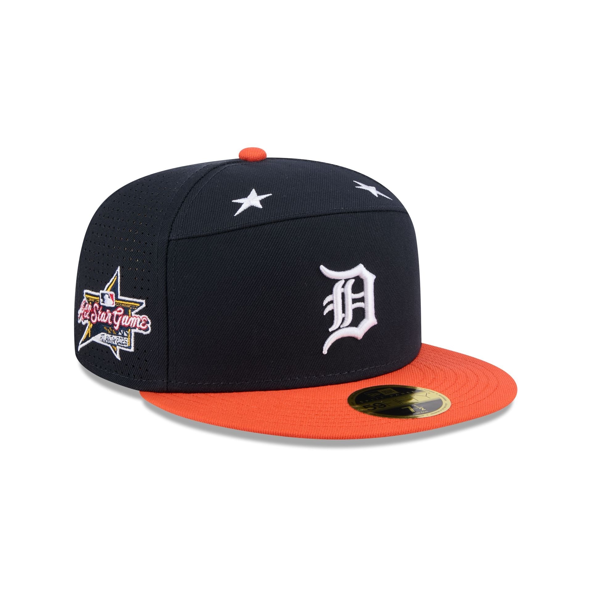 Detroit Tigers 2025 All-Star Game Split Panel 59FIFTY Fitted Hat