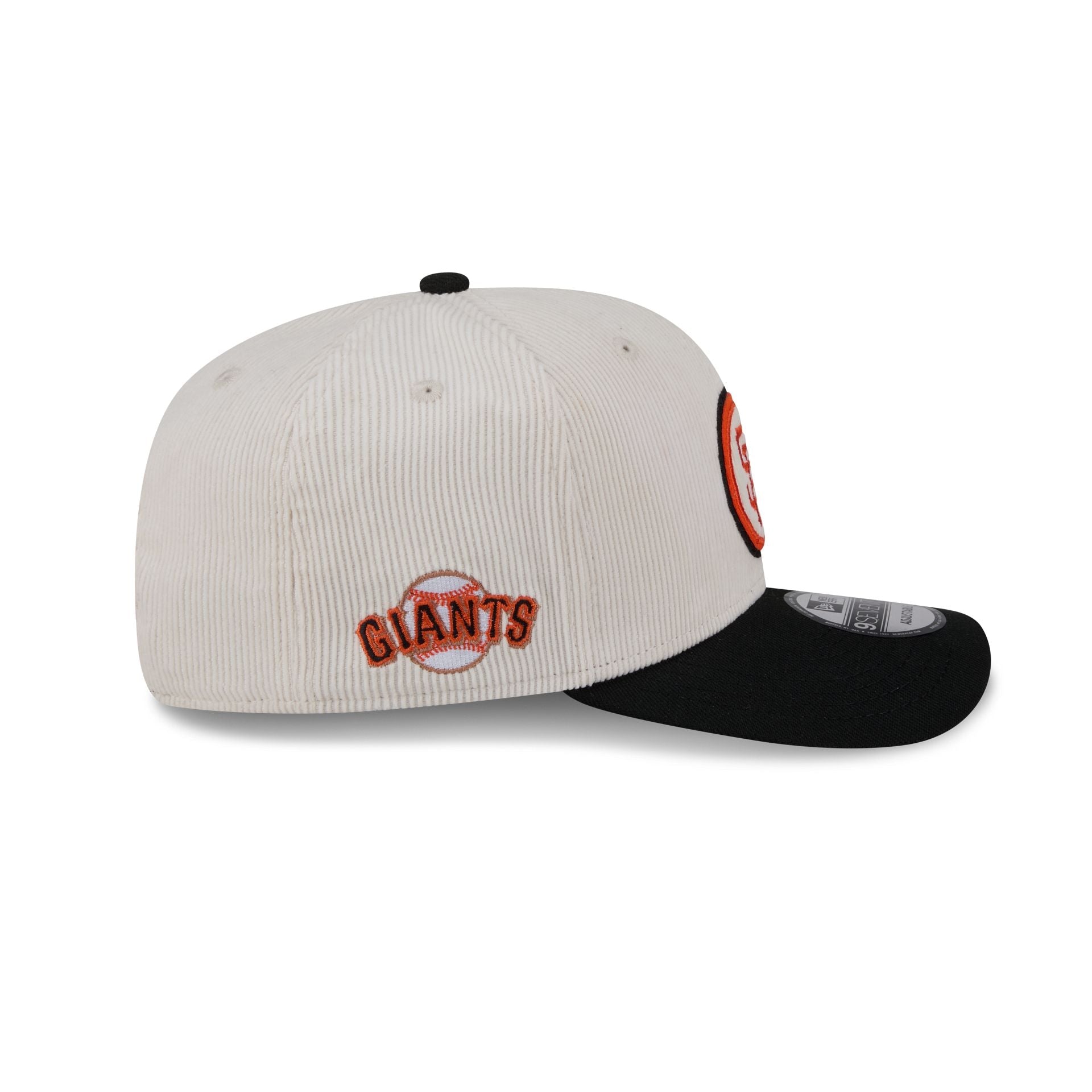 San Francisco Giants Loyal Corduroy 9SEVENTY Stretch-Snap Hat