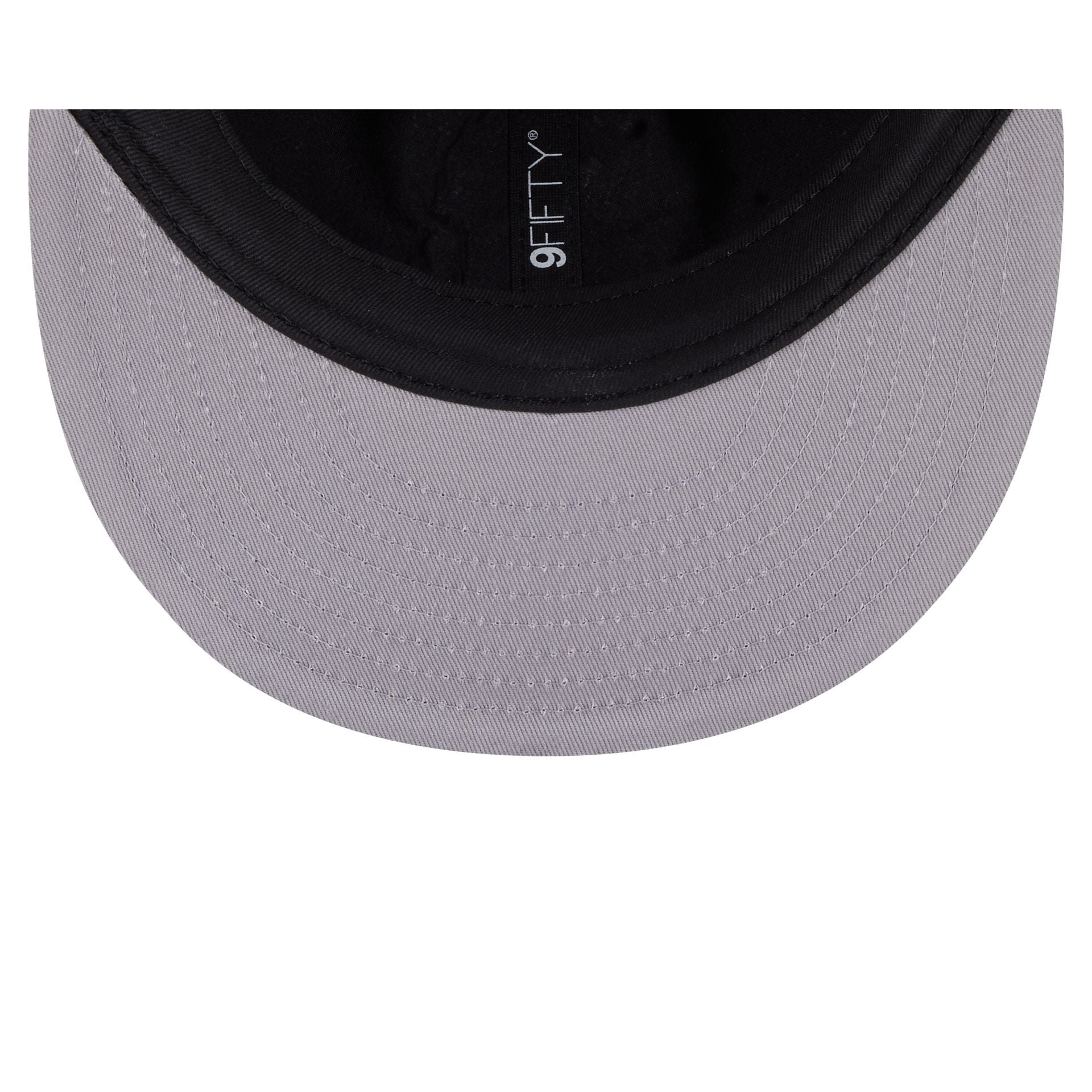 San Francisco Giants Black and White Plaid Retro Crown 9FIFTY Snapback Hat