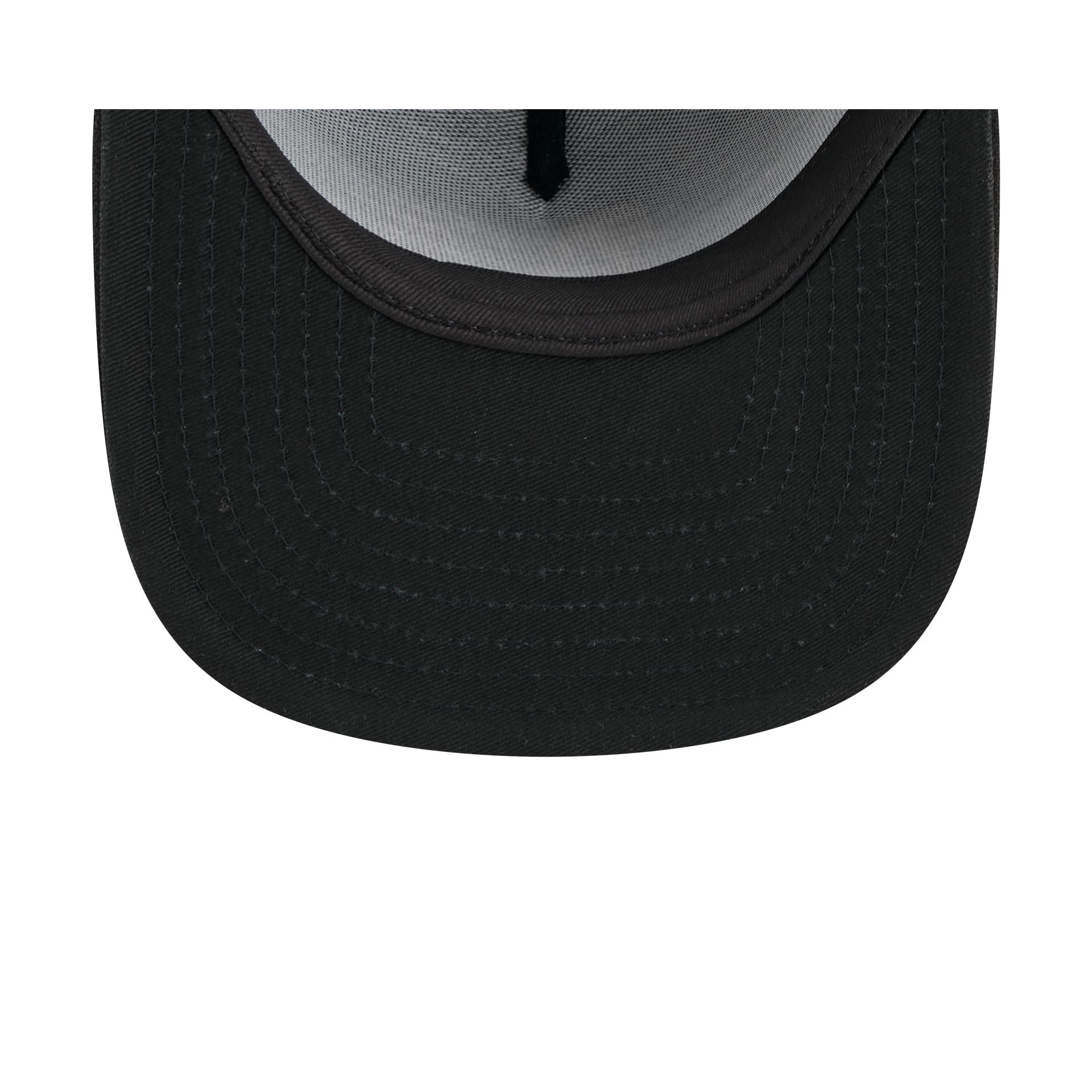 Athletics Black Mesh 59FIFTY A-Frame Fitted Hat