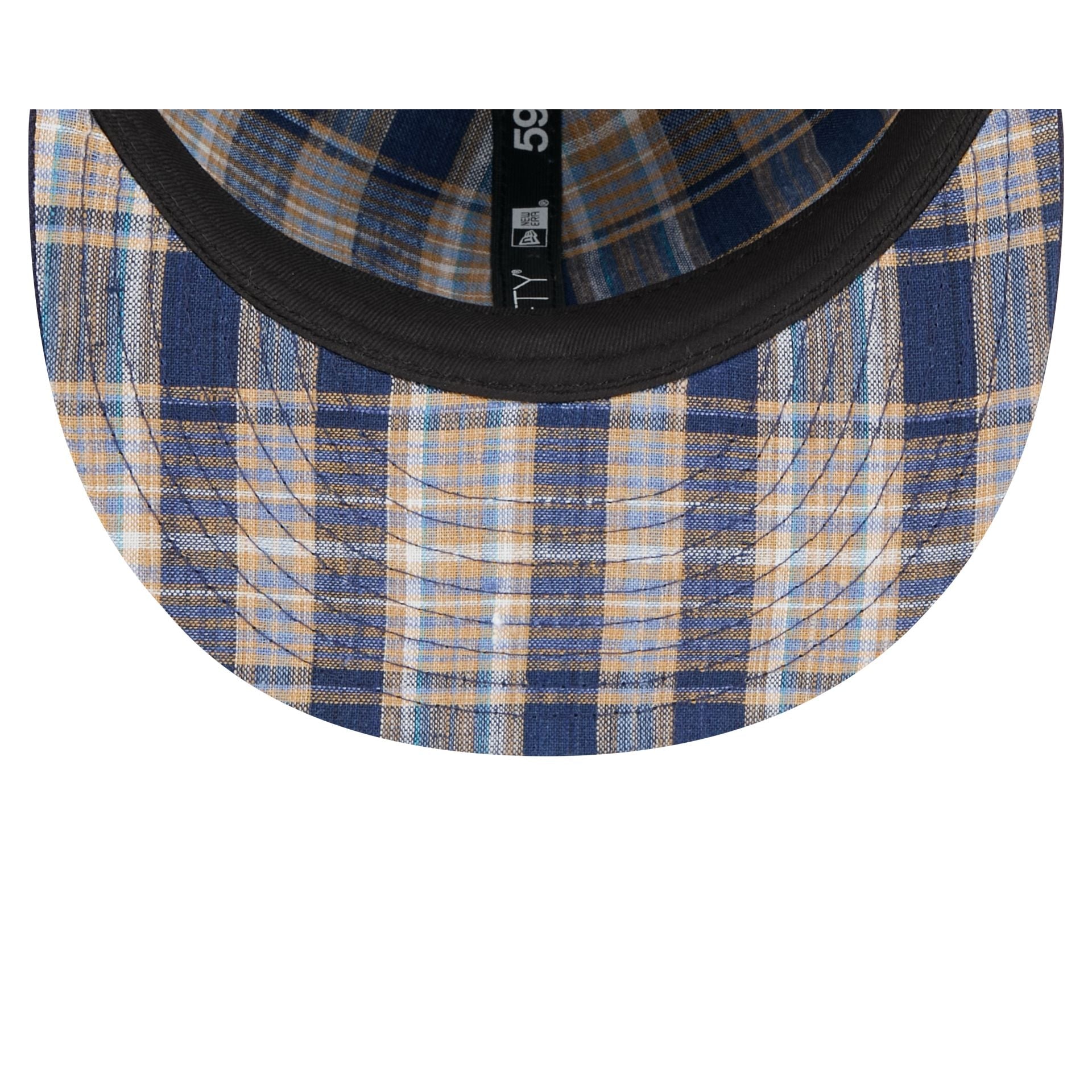 Detroit Tigers Blue Tartan 59FIFTY Fitted Hat