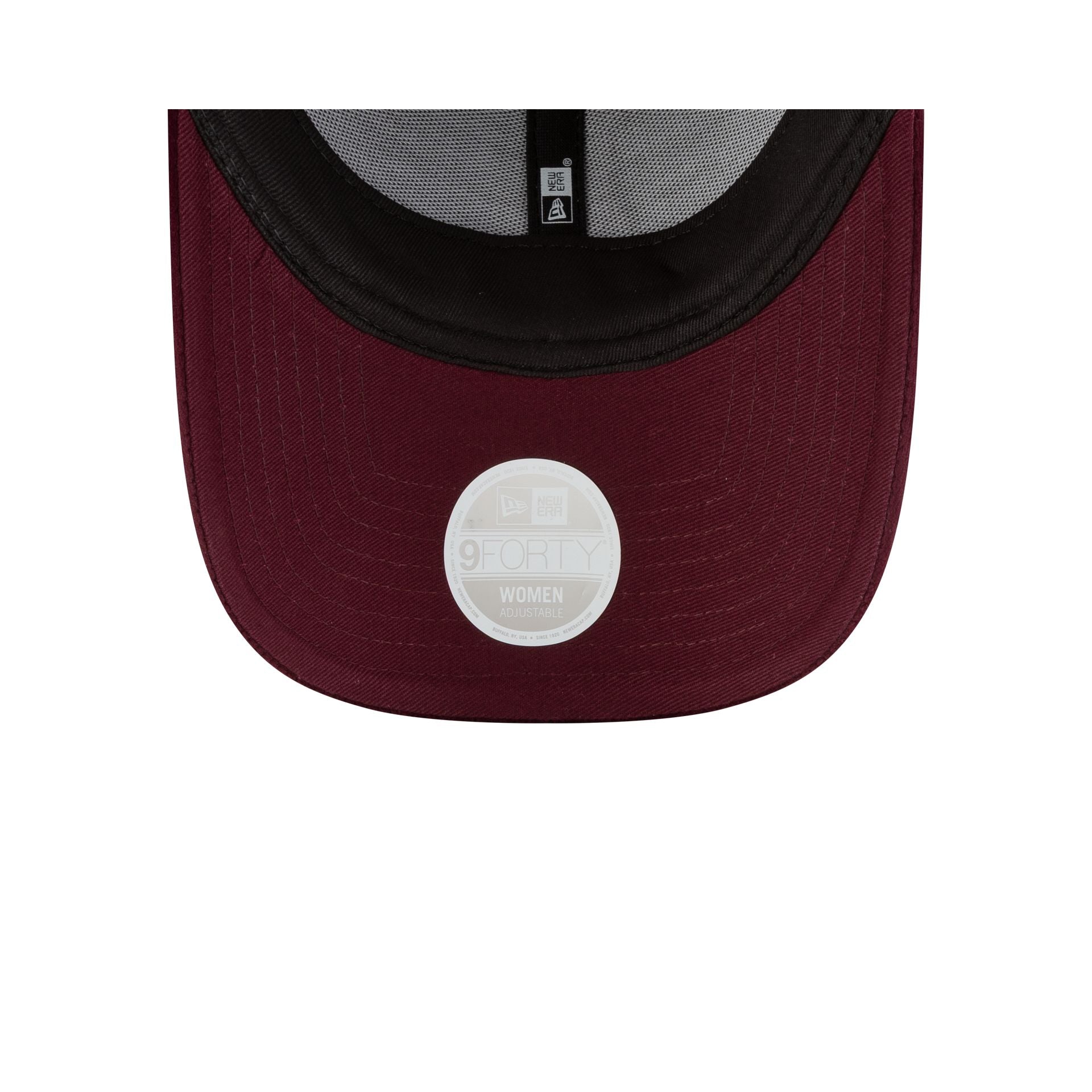 Los Angeles Dodgers Maroon Velour Women's 9FORTY Adjustable Hat