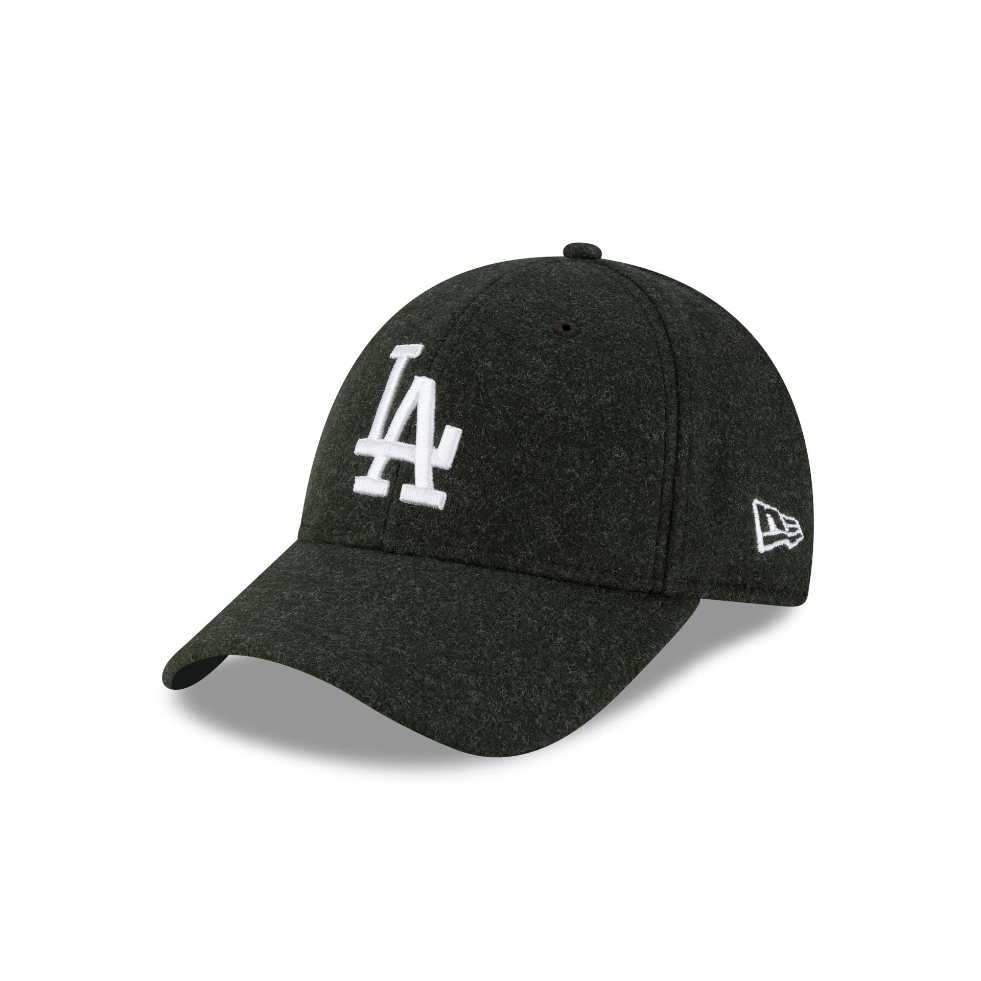 Los Angeles Dodgers Melton Wool Dark Green 9FORTY Snapback Hat