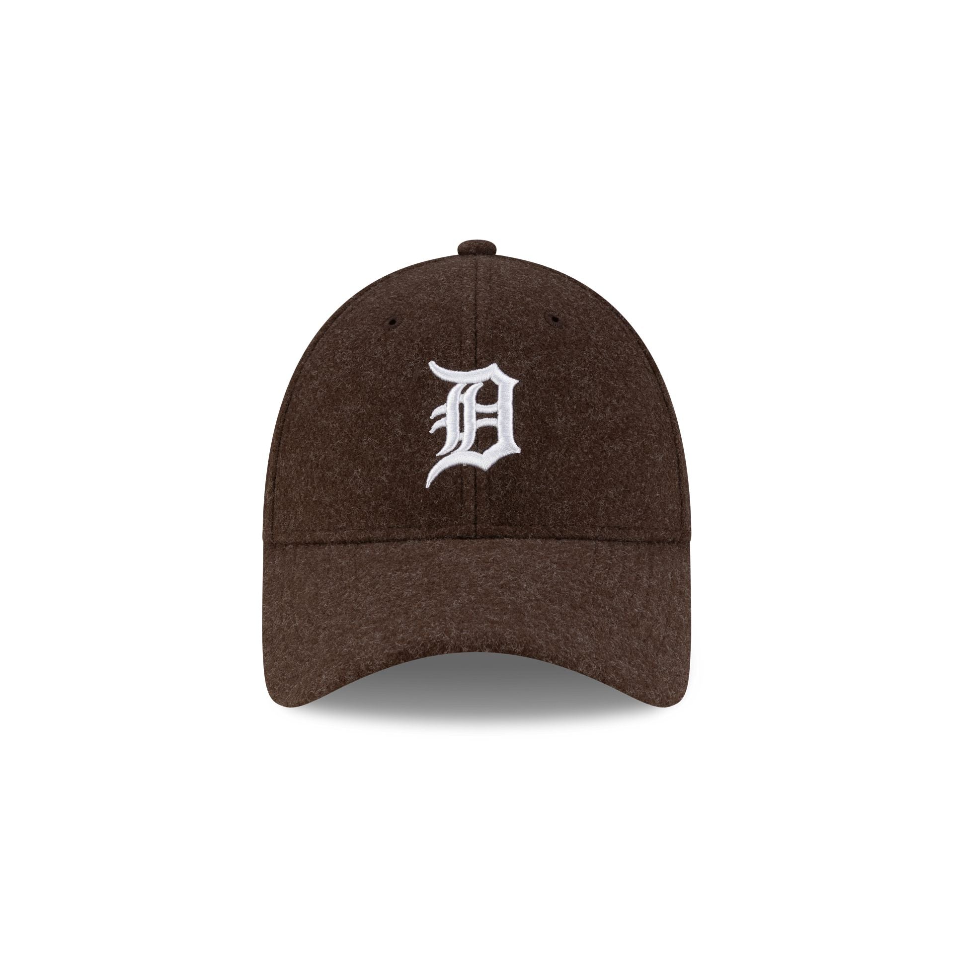 Detroit Tigers Melton Wool Brown 9FORTY Snapback Hat
