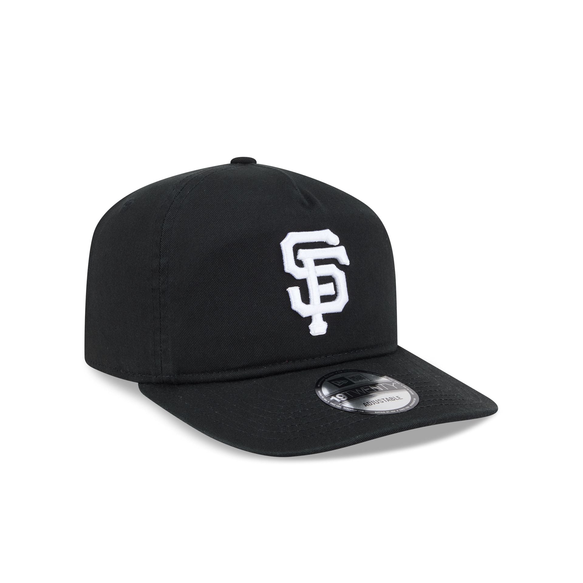 San Francisco Giants Black and White 19TWENTY Snapback Hat