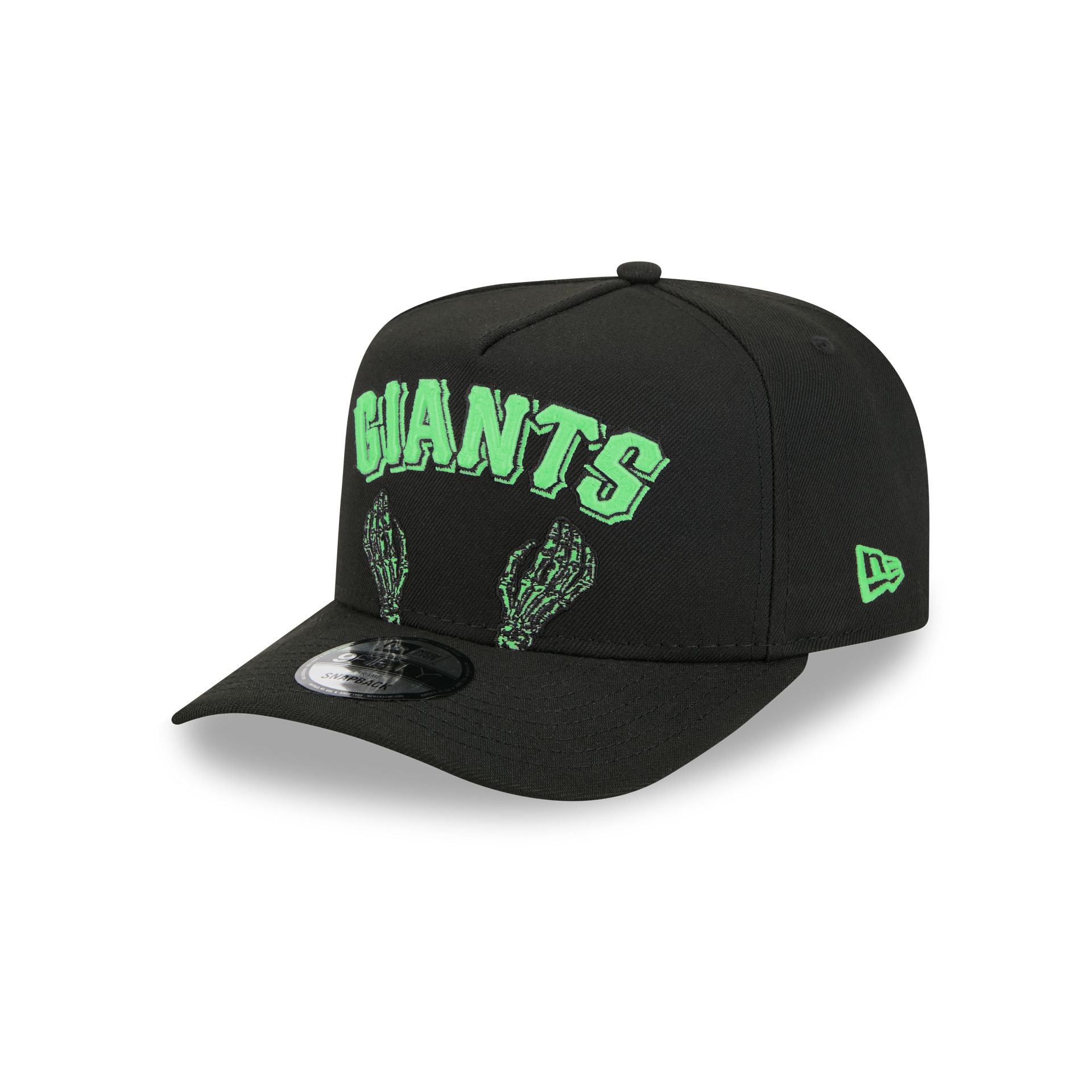 San Francisco Giants Skeletal Script 9FIFTY A-Frame Snapback Hat