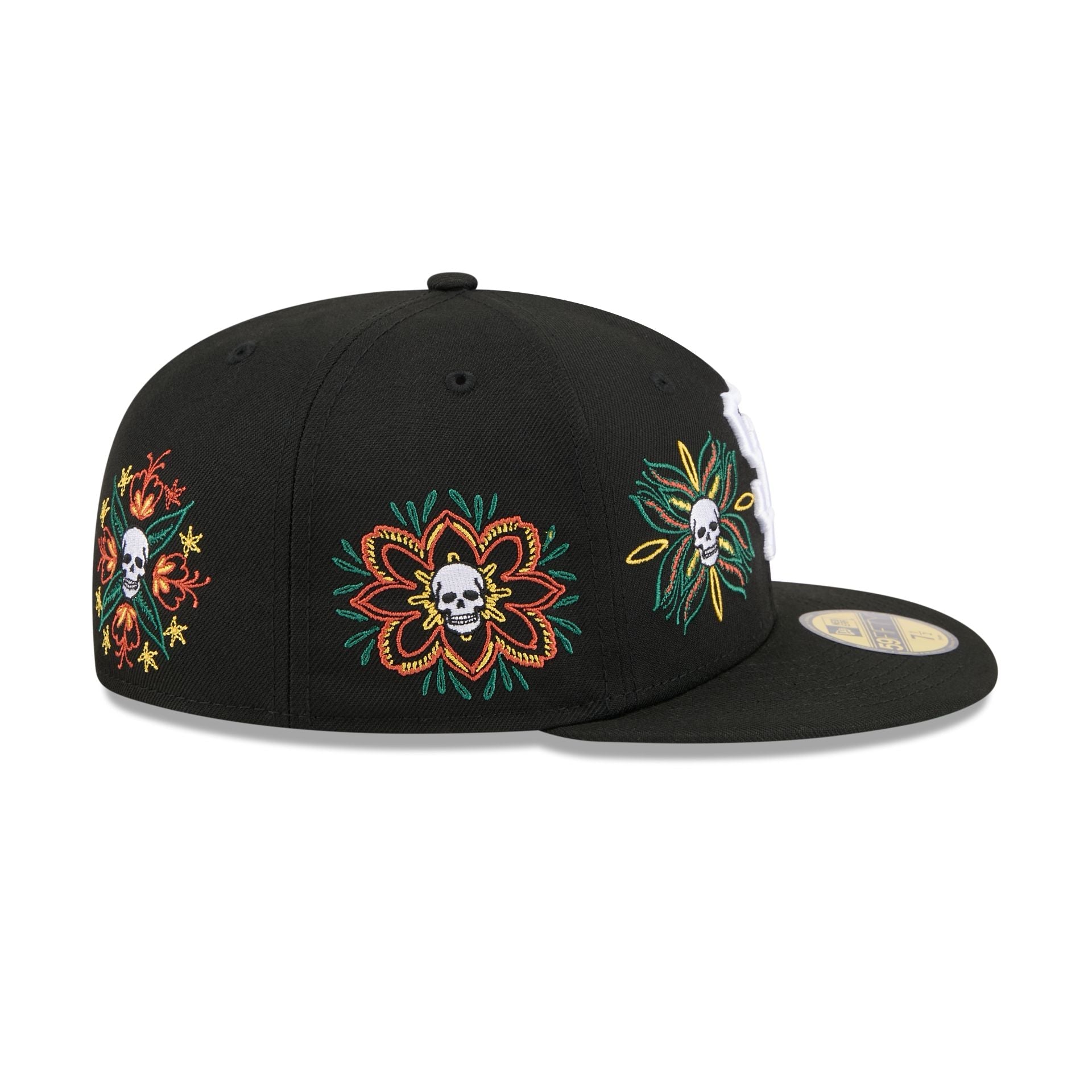 San Francisco Giants Day of the Dead Skull & Flowers 59FIFTY Fitted Hat