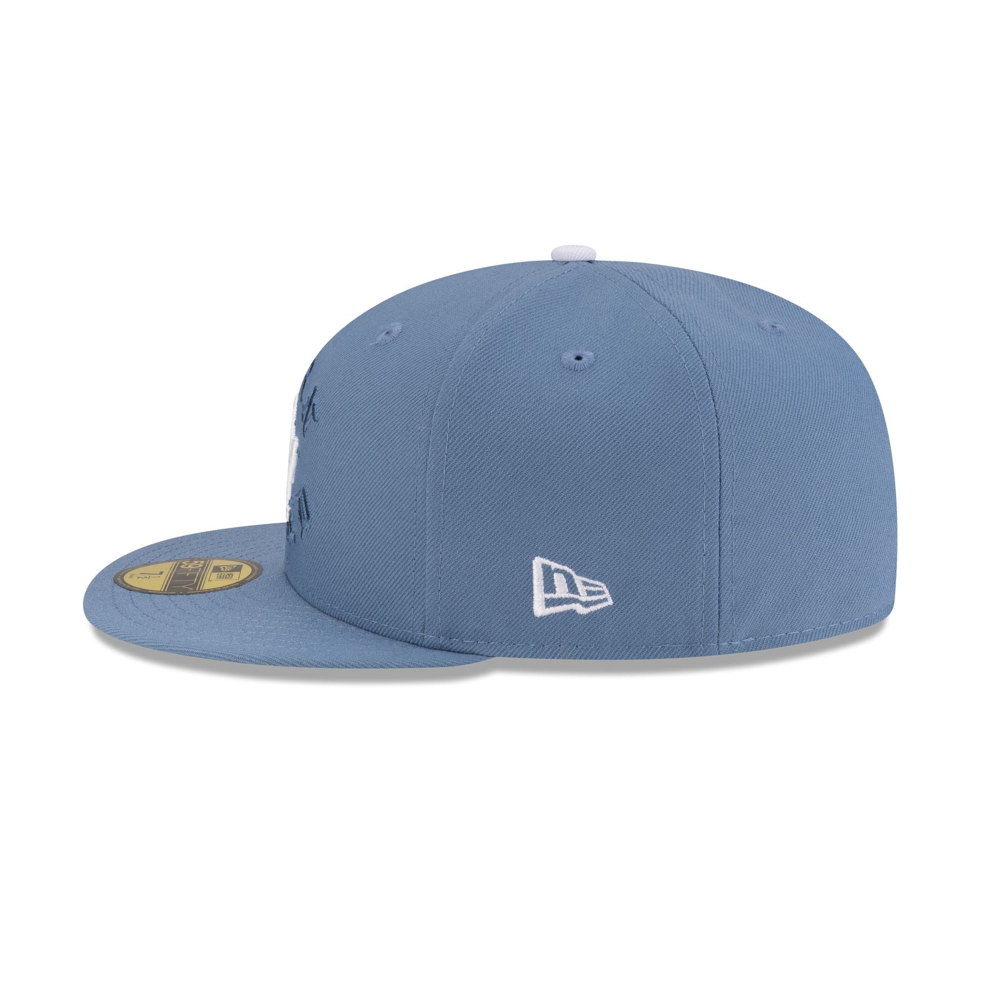 Born x Raised x Los Angeles Dodgers World Series Champions Slate 59FIFTY Fitted Hat