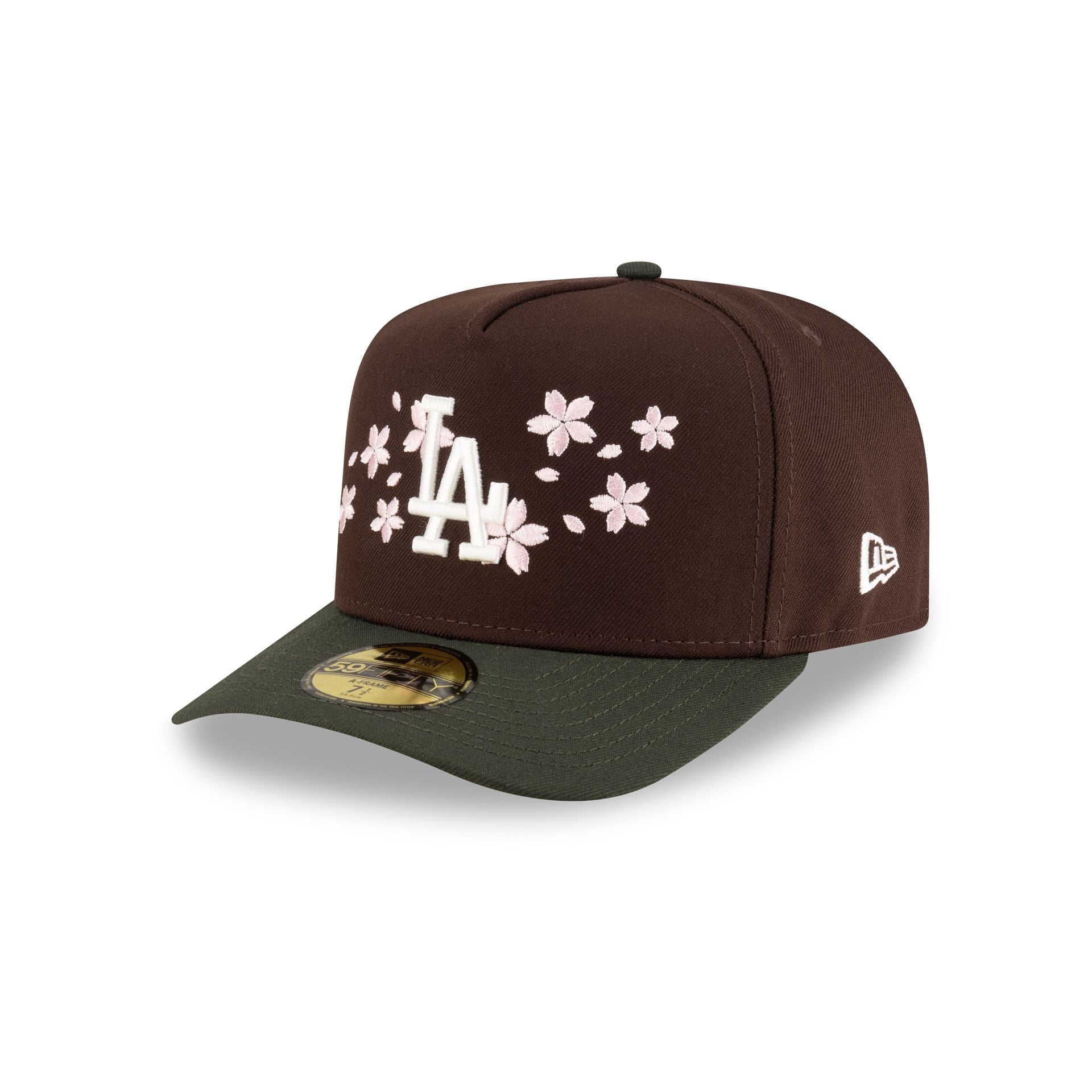 Just Caps Cherry Blossom Los Angeles Dodgers 59FIFTY A-Frame Fitted Hat