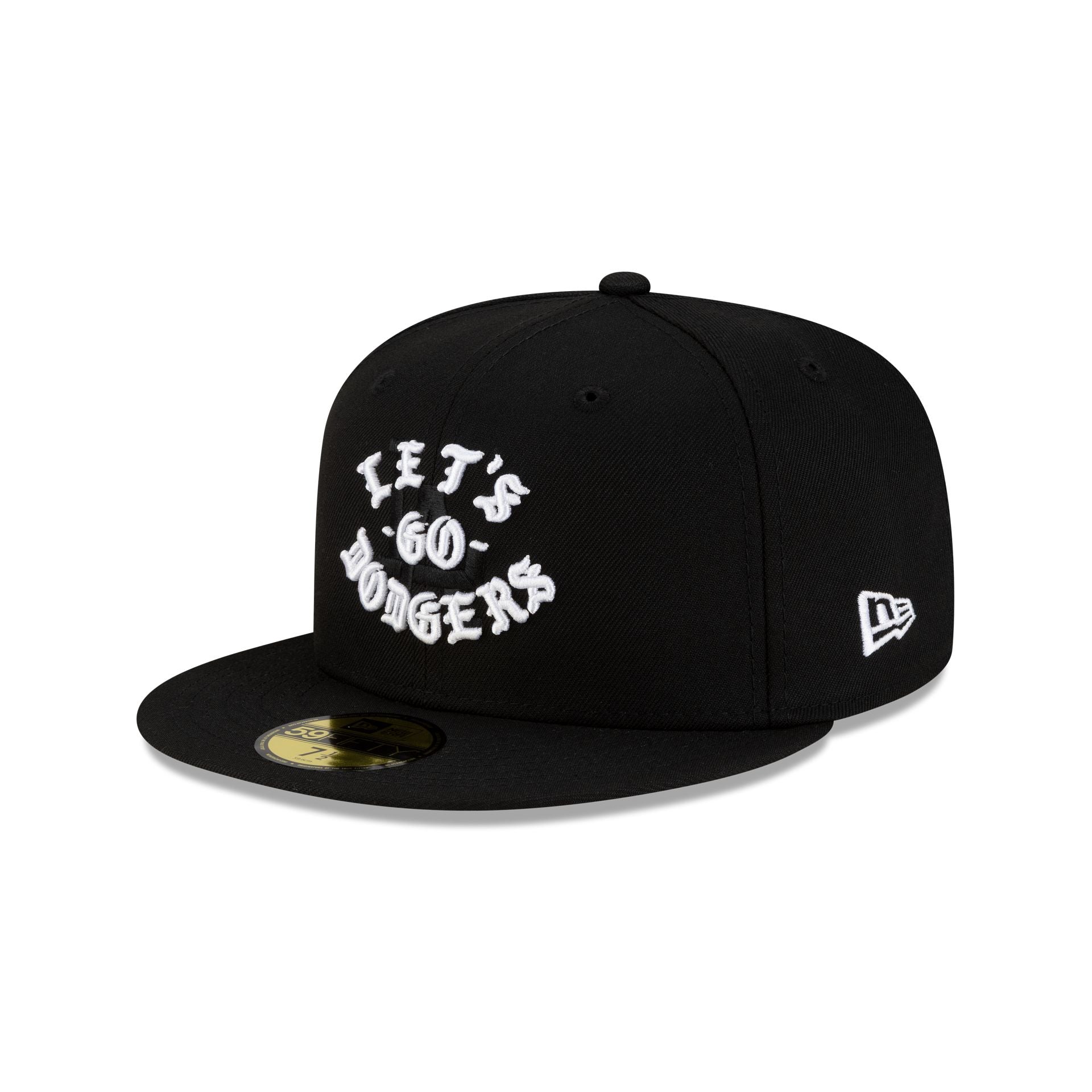 Born x Raised x Los Angeles Dodgers Let's Go World Series Black 59FIFTY Fitted Hat