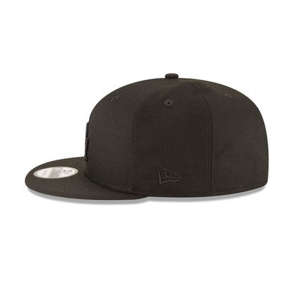 Los Angeles Dodgers Basic Black on Black 9FIFTY Snapback Hat