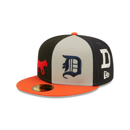 Detroit Tigers Logo Pinwheel 59FIFTY Fitted Hat