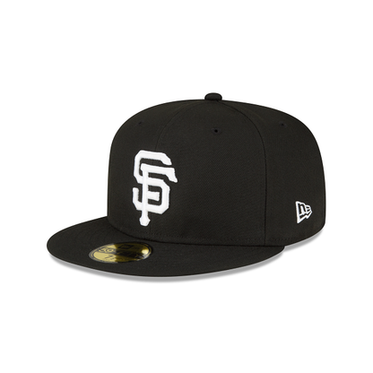 San Francisco Giants Sidepatch Black 59FIFTY Fitted Hat