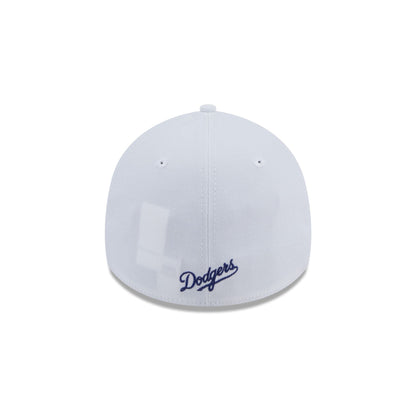 Los Angeles Dodgers Optic White 39THIRTY Stretch Fit Hat