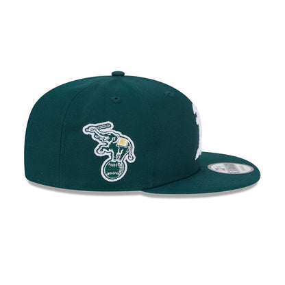 Alpha Industries x Athletics Green 9FIFTY Snapback Hat
