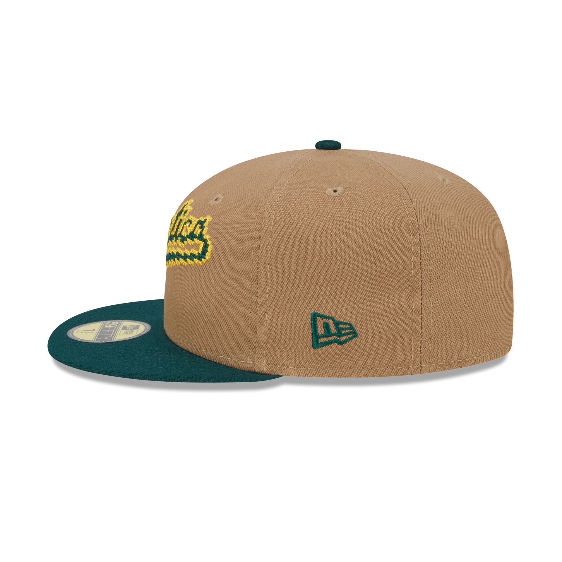 Athletics Classic 8-Bit Wordmark 59FIFTY Fitted Hat