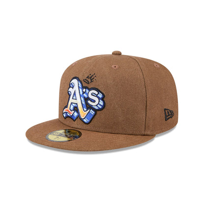 Athletics Logo Scribble 59FIFTY Fitted Hat