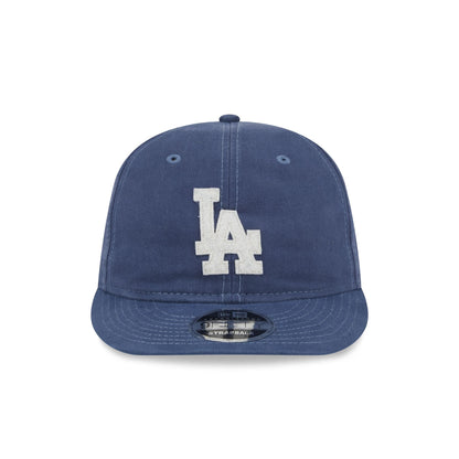 Los Angeles Dodgers Canvas Felt Retro Crown 9FIFTY Strapback Hat
