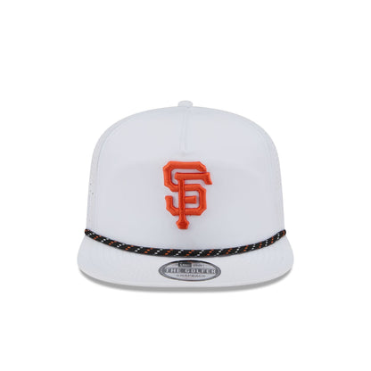 San Francisco Giants Optic White Performance Rope Golfer Hat