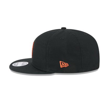 San Francisco Giants Cotton Canvas Split Panel 9FIFTY Trucker Hat