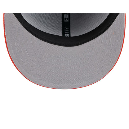 Detroit Tigers Pinstripe League Pin 59FIFTY Fitted Hat