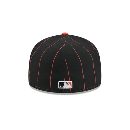San Francisco Giants Pinstripe League Pin 59FIFTY Fitted Hat