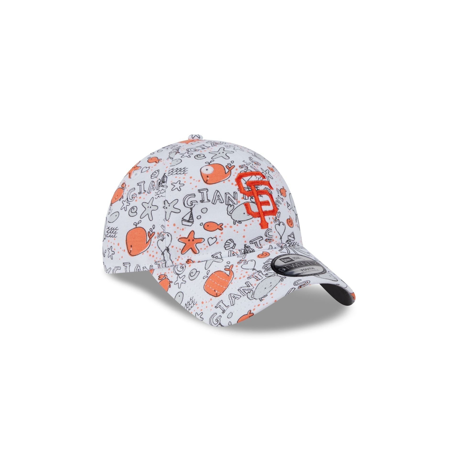 San Francisco Giants Kids Ocean 9TWENTY Adjustable Hat
