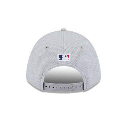 Los Angeles Dodgers 2025 Clubhouse Gray 9FORTY M-Crown Snapback Hat